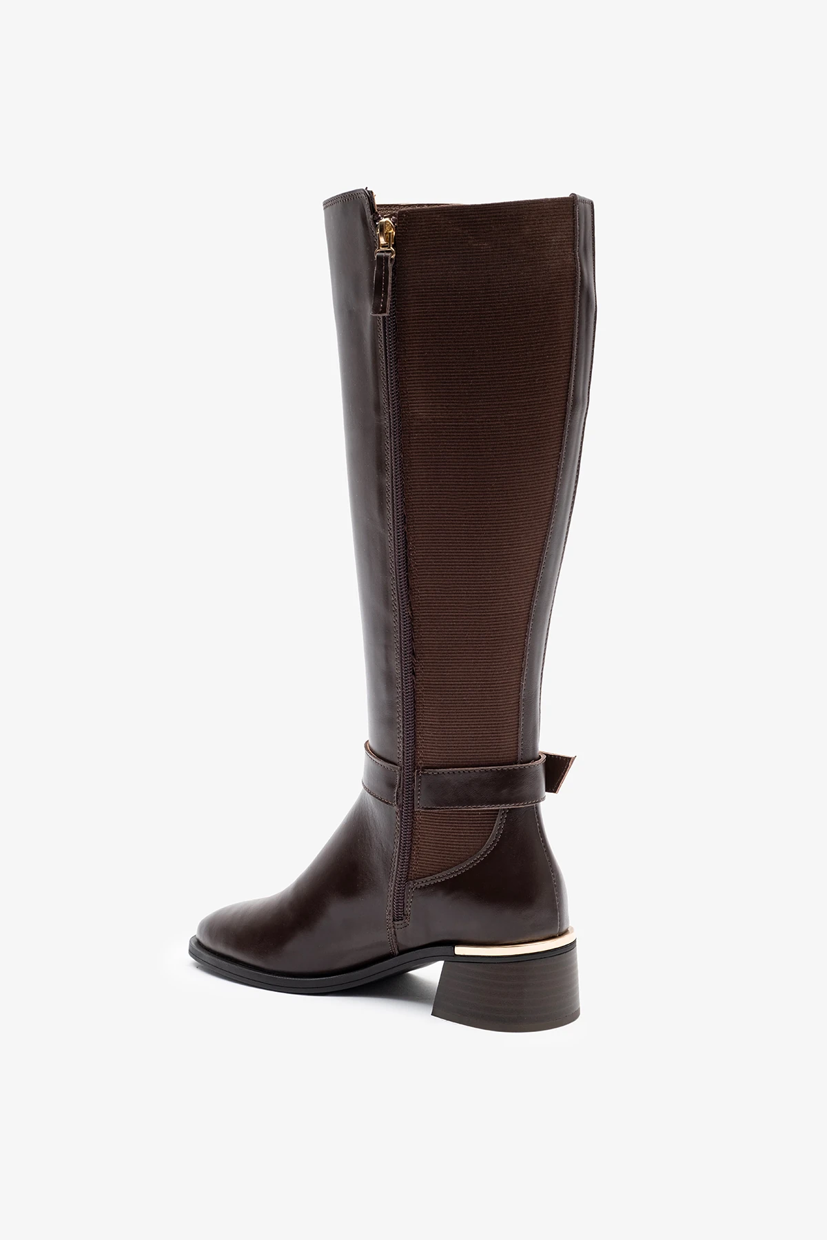 Rixor Kahverengi Deri Kadın Çizme
