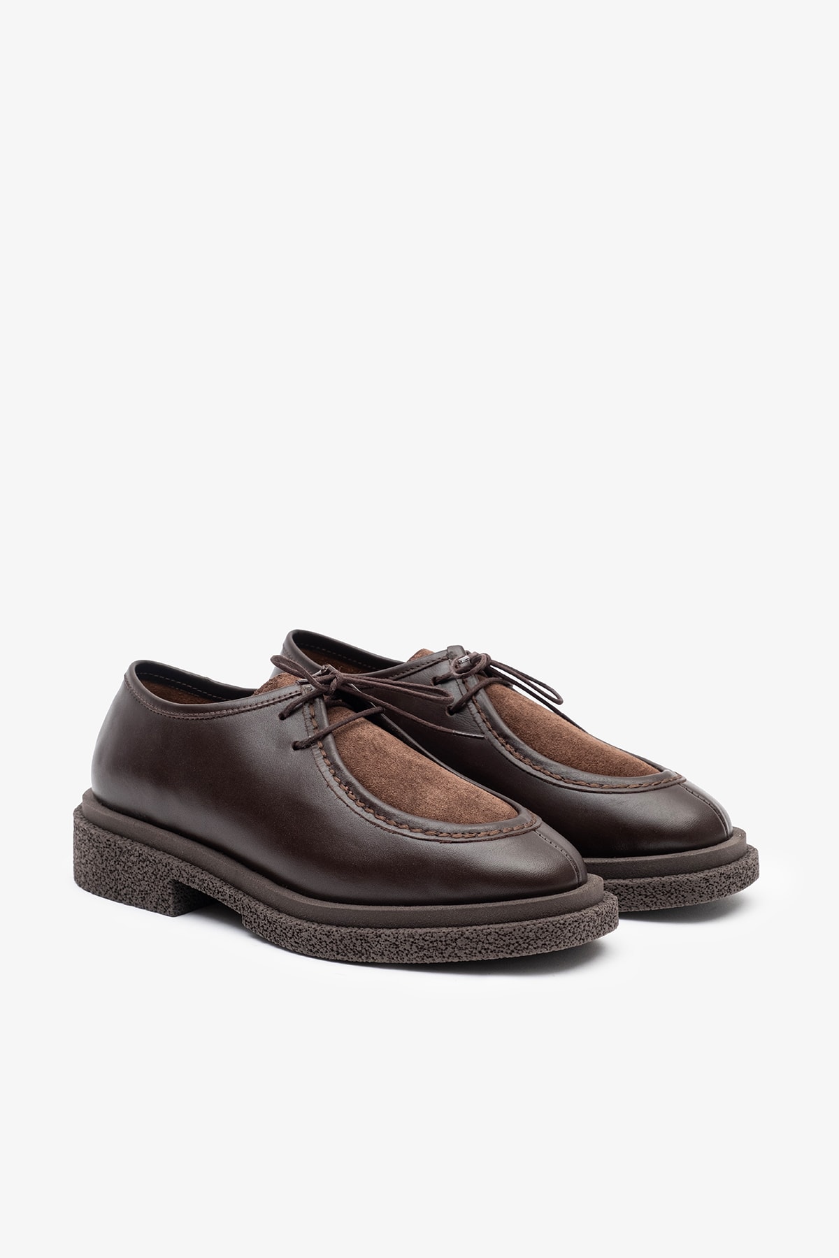 Ginny Kahverengi Deri Kadın Loafer