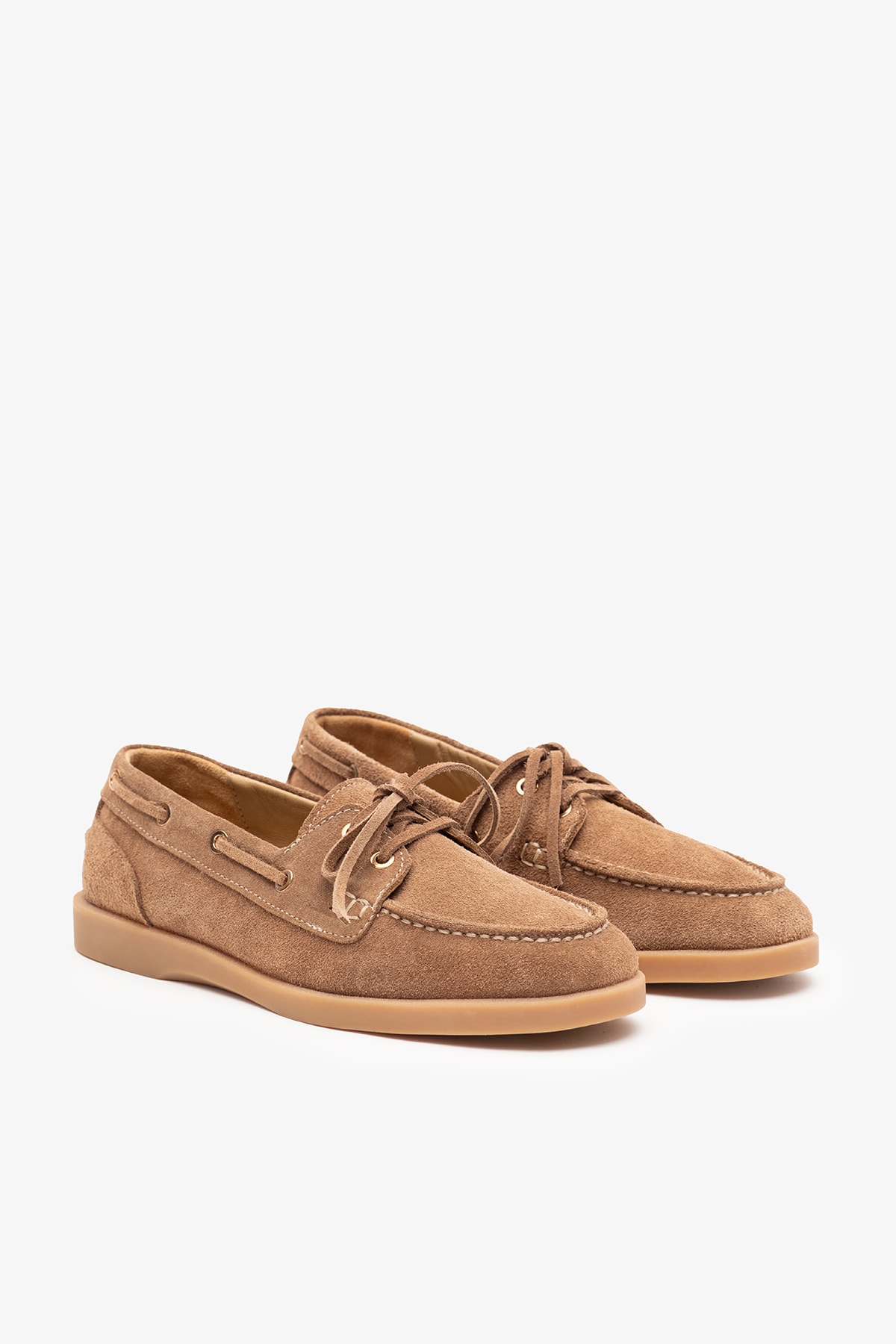 Rana Sigaro Süet Deri Kadın Loafer