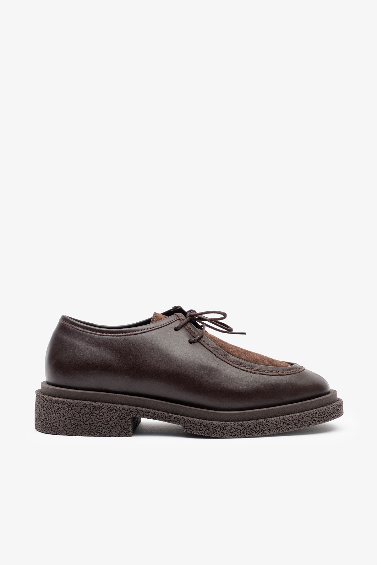 Ginny Kahverengi Deri Kadın Loafer