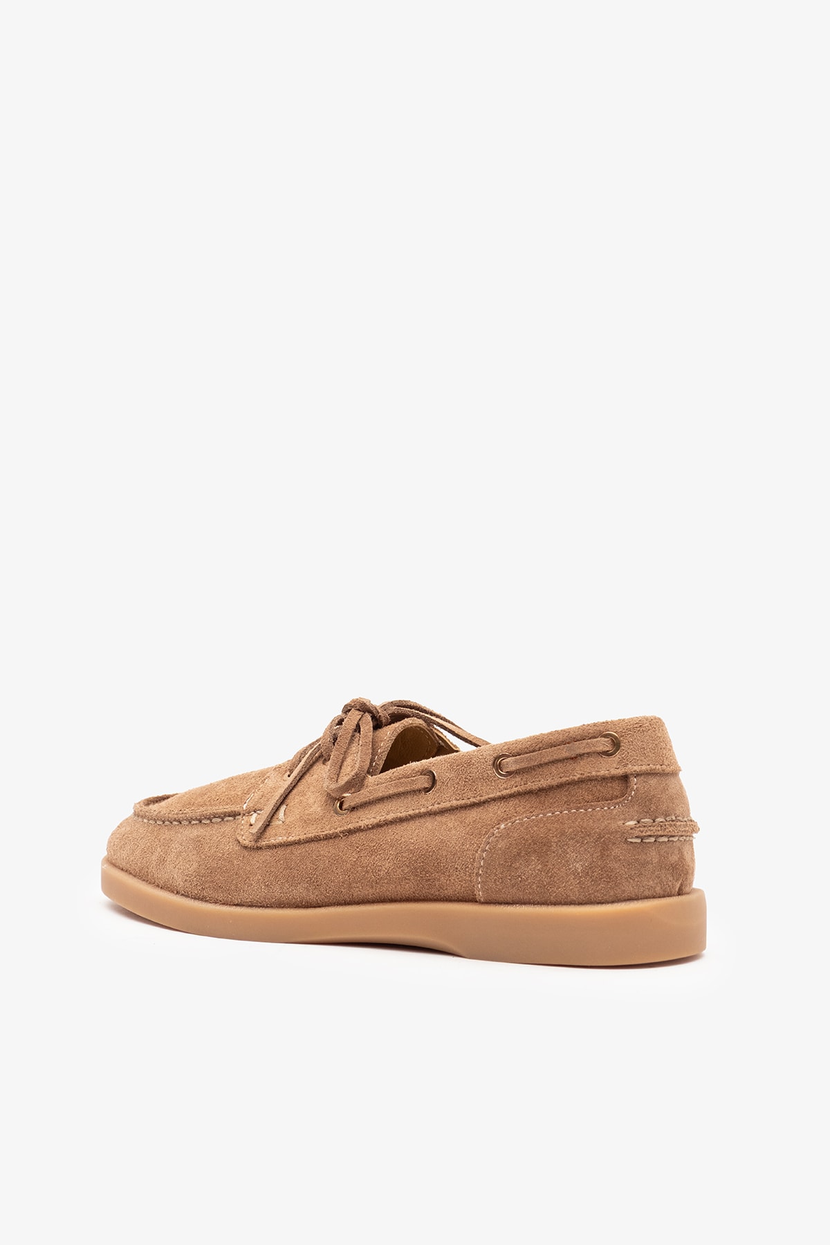 Rana Sigaro Süet Deri Kadın Loafer
