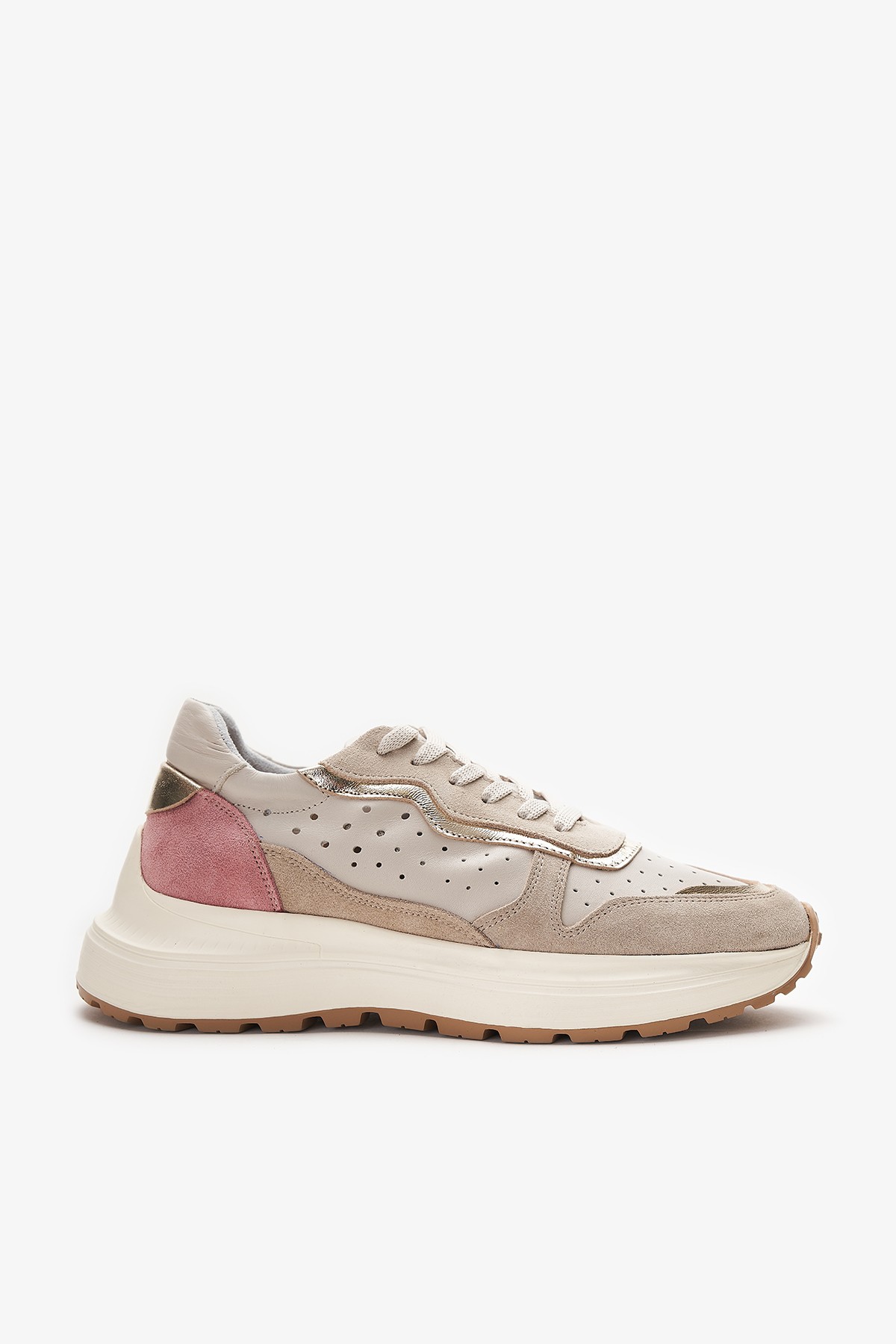 Owen Bej Hakiki Deri Kadın Sneakers