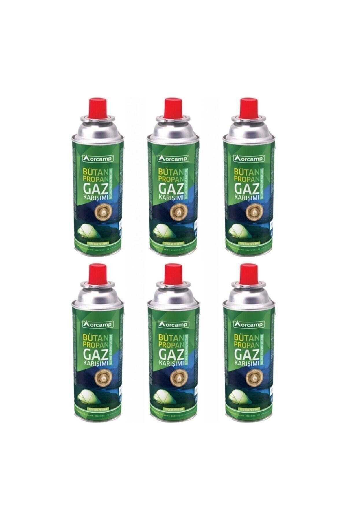 Orgaz Kts-227 Gaz Kartuşu 6'lı Set 227 gr