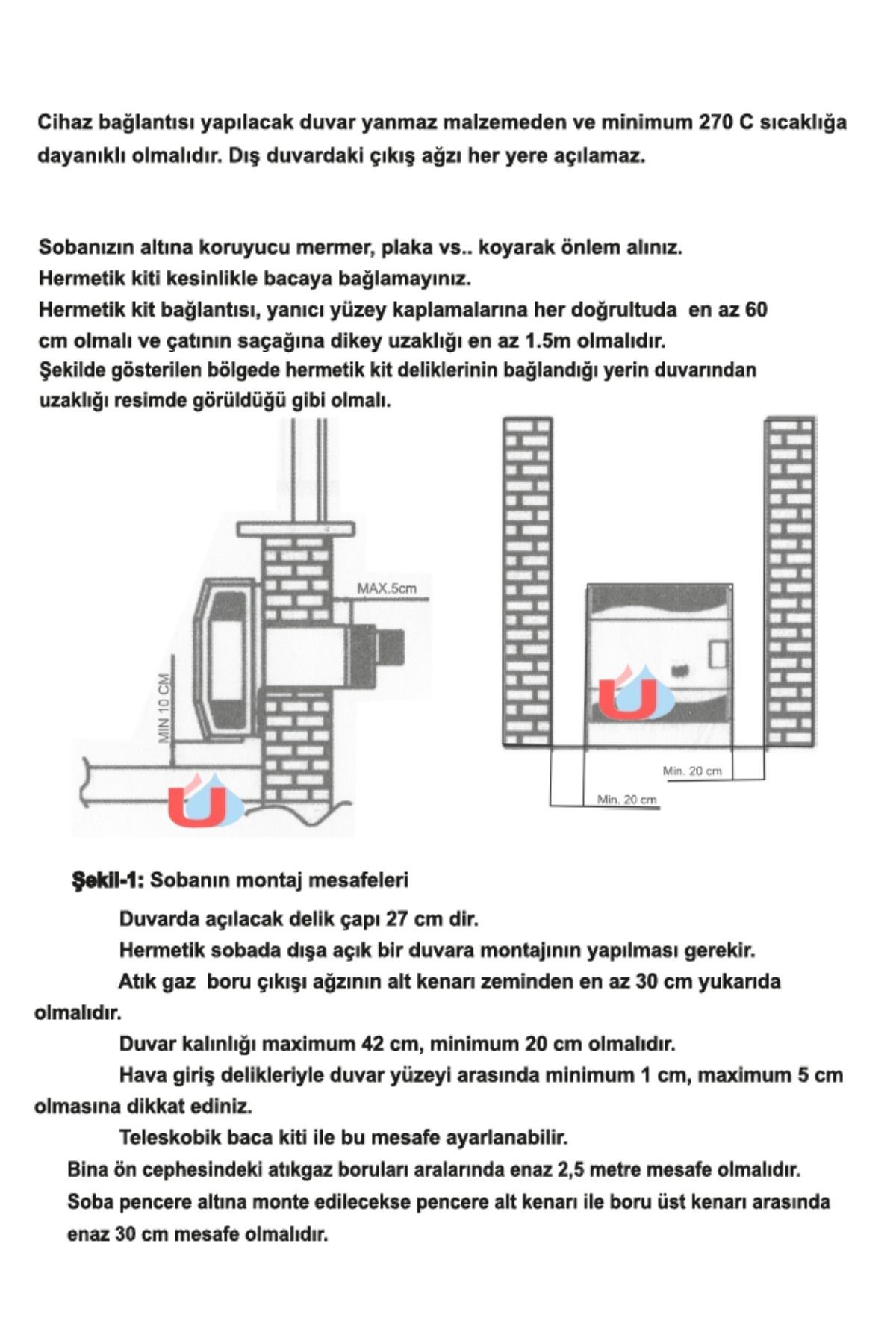 Hdu 10 Hermetik Doğalgaz Sobası