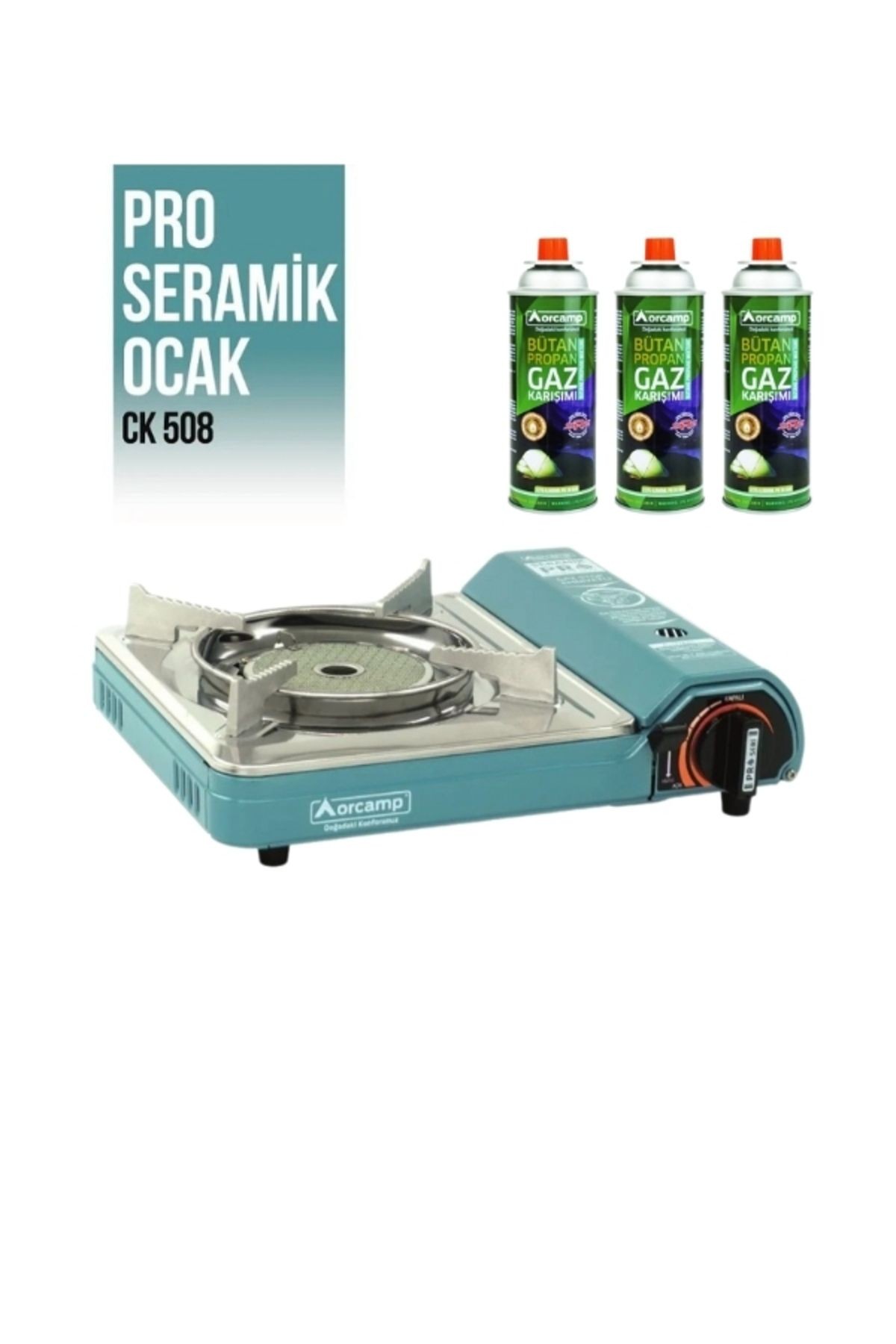 Pro Portatif Seramik Kamp Ocak Ck-508m