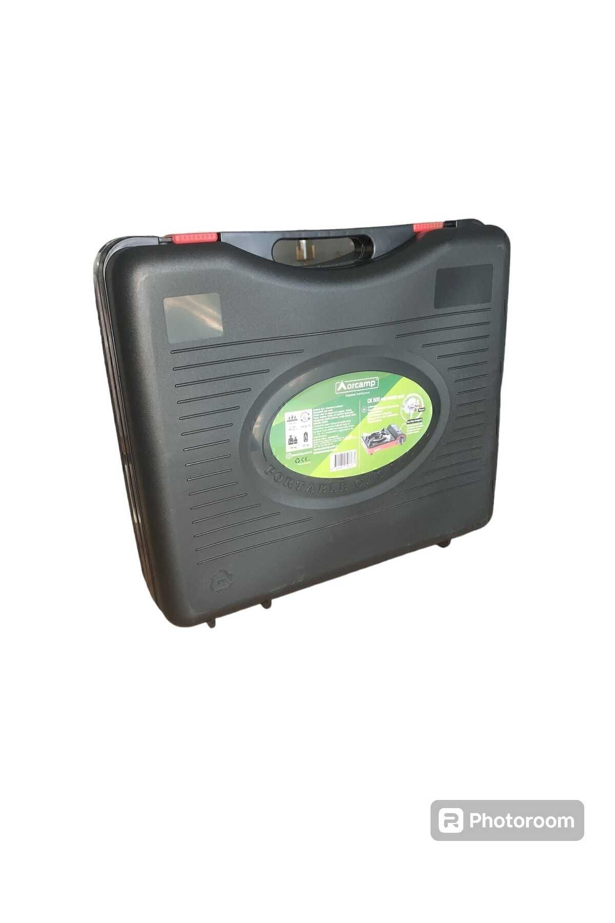Tekli Portatif Ocak Gaz Stop Emniyetli Ck-505 Kamp Ocağı 3 Adet Kartuş Tüp