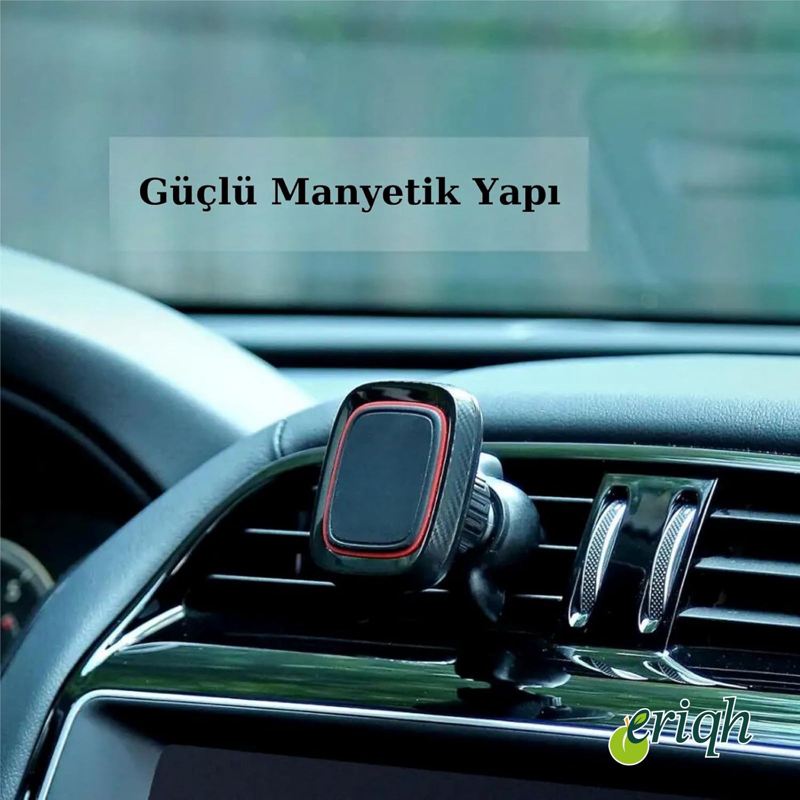 Telefon Tutucu, Manyetik Araba İçin Tüm Cihazlarla Uyumludur, Havalandırma Uyumlu