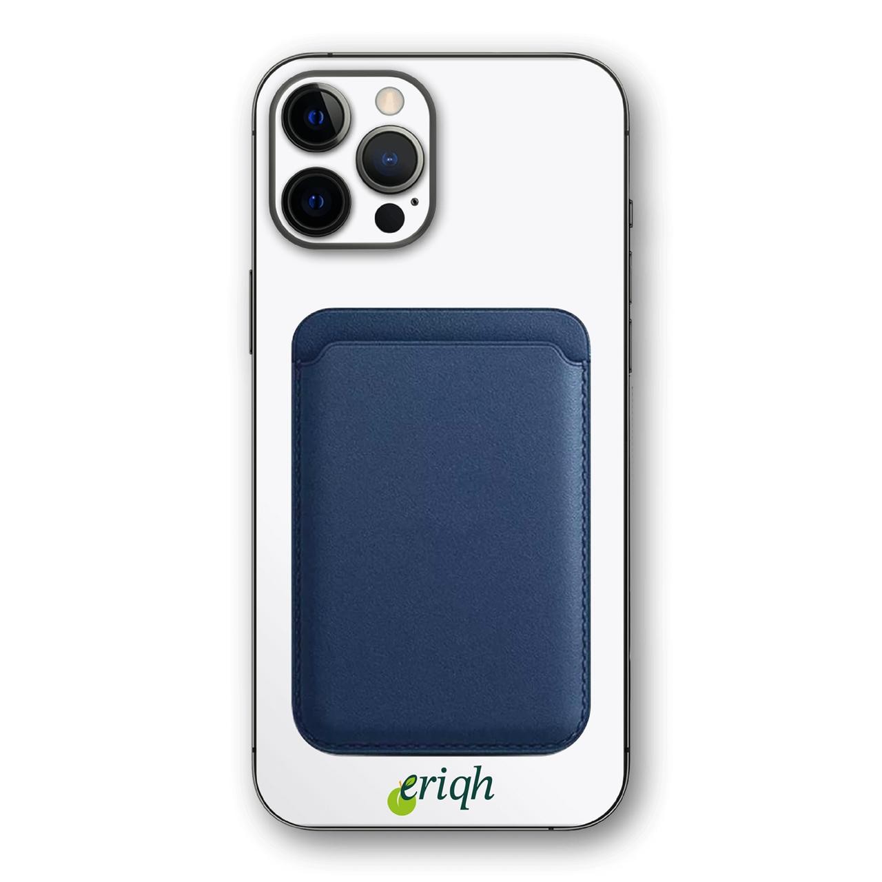 ERİQH iPhone 11-12-13-14-15-16 Serileri ile Uyumlu Magsafe Mıknatıslı Kartlık Deri Cüzdan