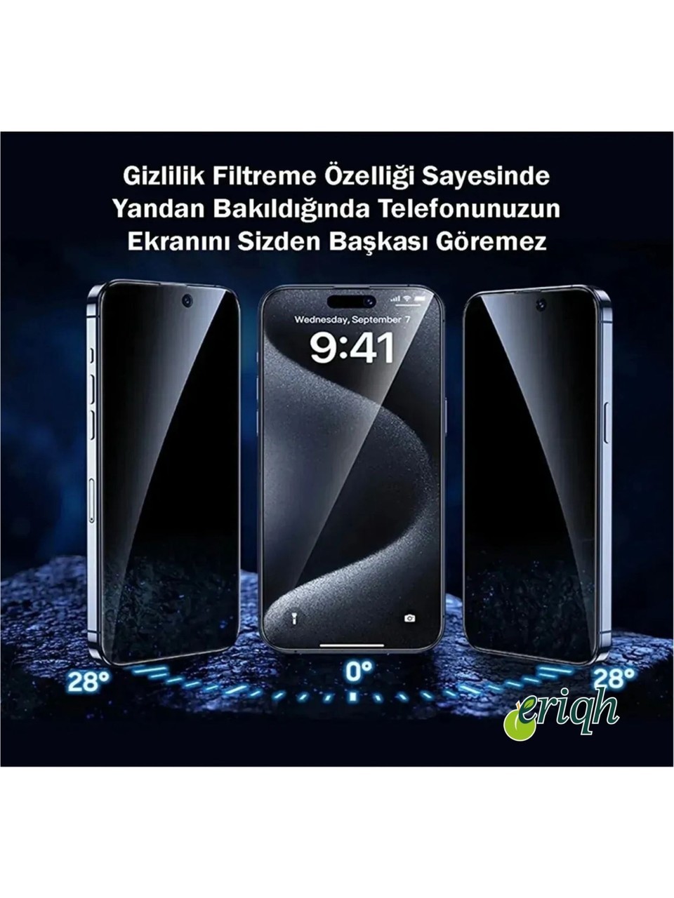 Apple iPhone 11 Uyumlu Hayalet Ekran Kolay Uygulama Aparatlı Ekran Koruyucu