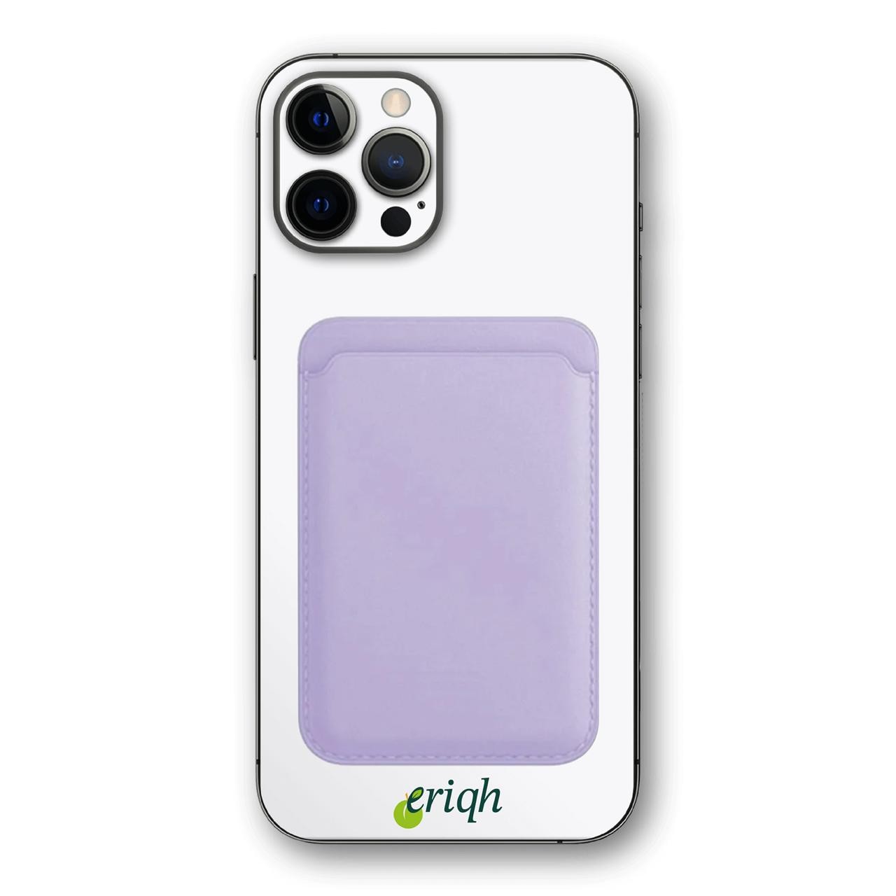 ERİQH iPhone 11-12-13-14-15-16 Serileri ile Uyumlu Magsafe Mıknatıslı Kartlık Deri Cüzdan