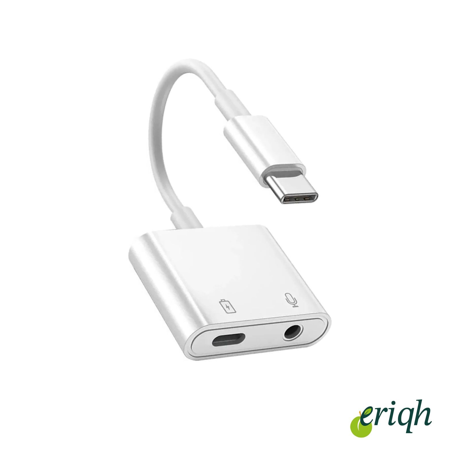 Type-C + 3.5mm Jack Çoklayıcı Dönüştürücü | Şarj + Kulaklık | USB-C Splitte