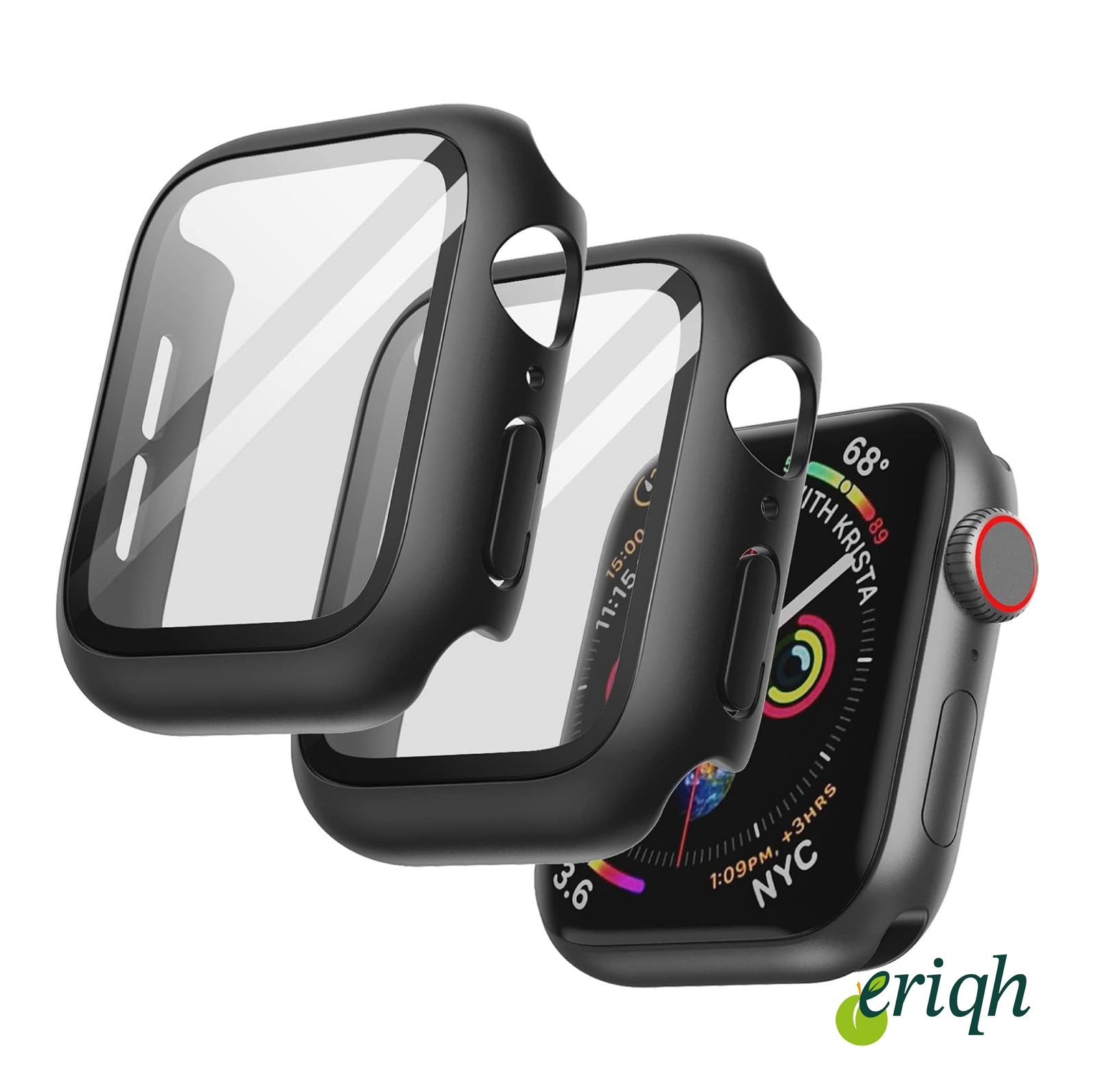 Apple watch series SE/SE-2, 4-5-6 40mm tam koruma kılıf ve ekran koruyucu