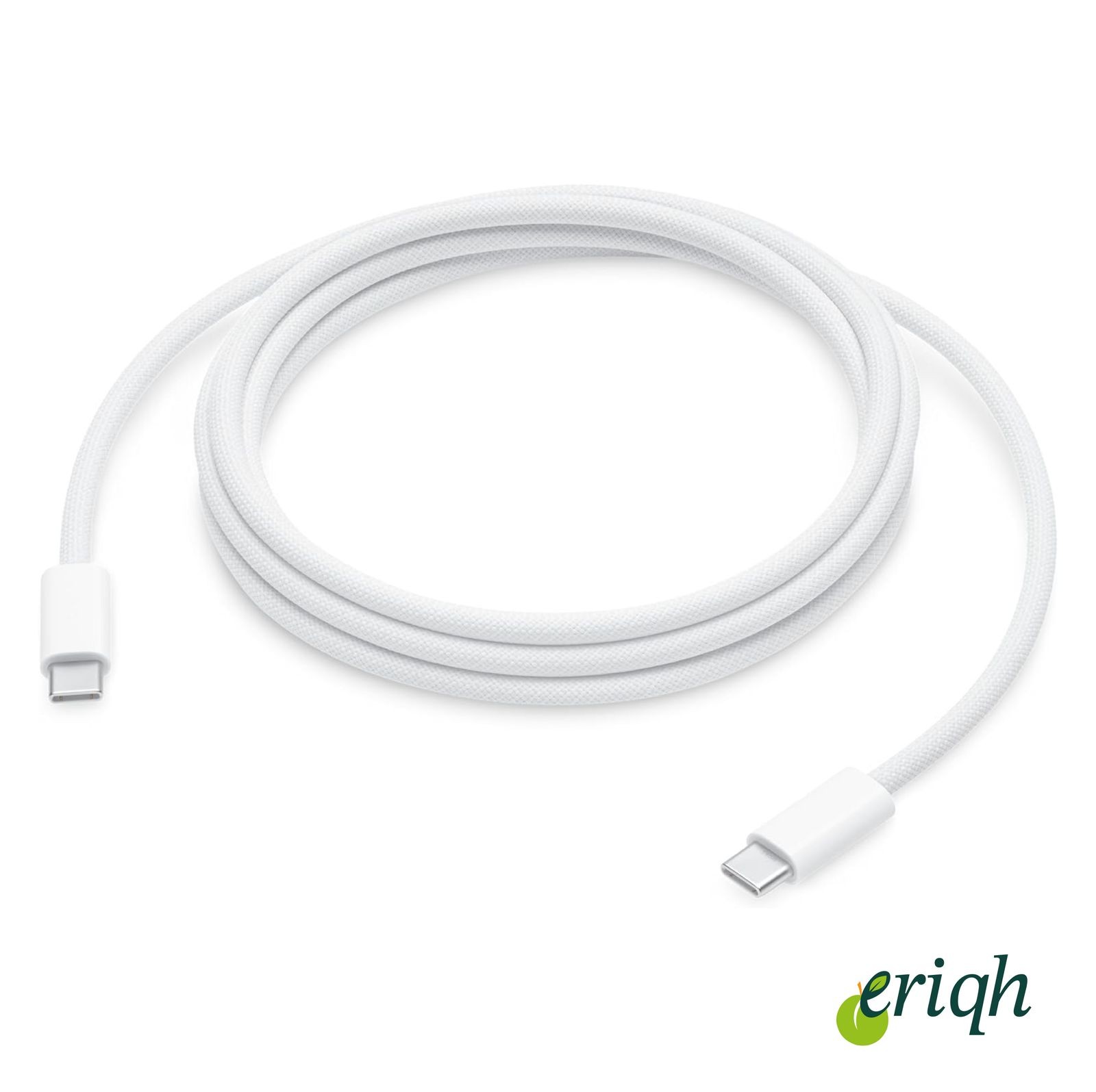 60W Destekli Iphone Samsung Xiaomi Oppo Uyumlu TypeC To TypeC Hızlı Şarj Kablosu Beyaz 1 Metre ÖRGÜ
