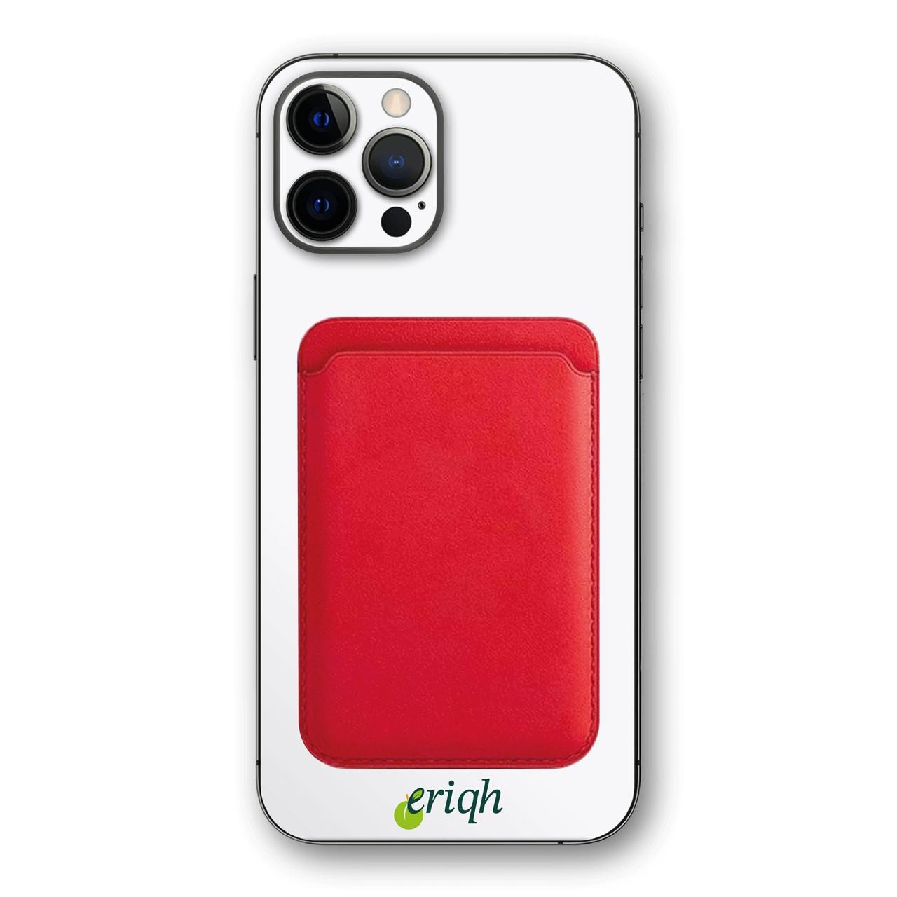 ERİQH iPhone 11-12-13-14-15-16 Serileri ile Uyumlu Magsafe Mıknatıslı Kartlık Deri Cüzdan