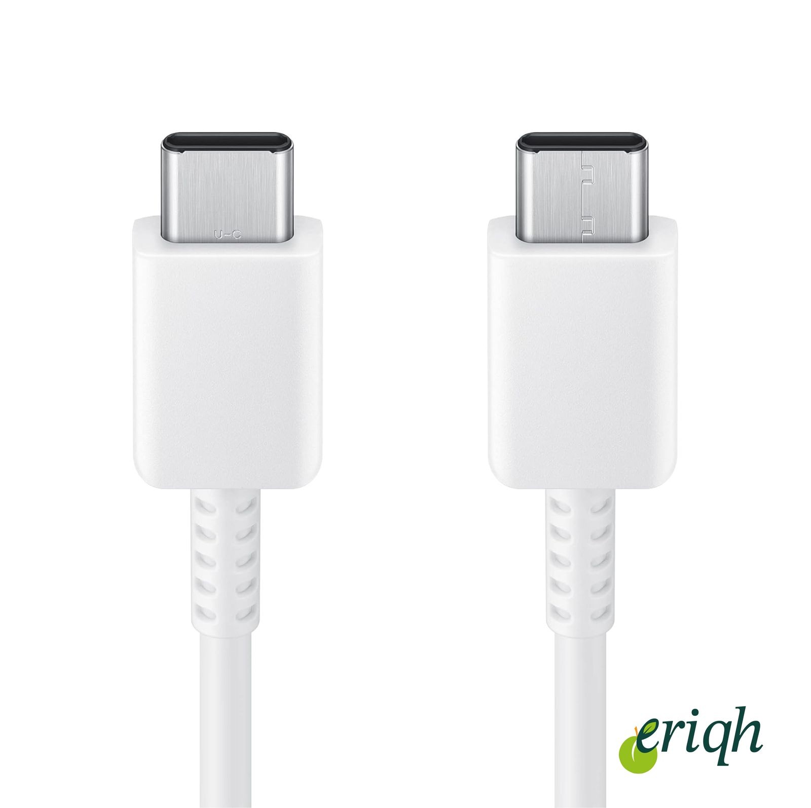 USB Type-C - USB Type-C kablo, veri kablosu, şarj kablosu, 1,8 m, 3 A, beyaz A-KALİTE