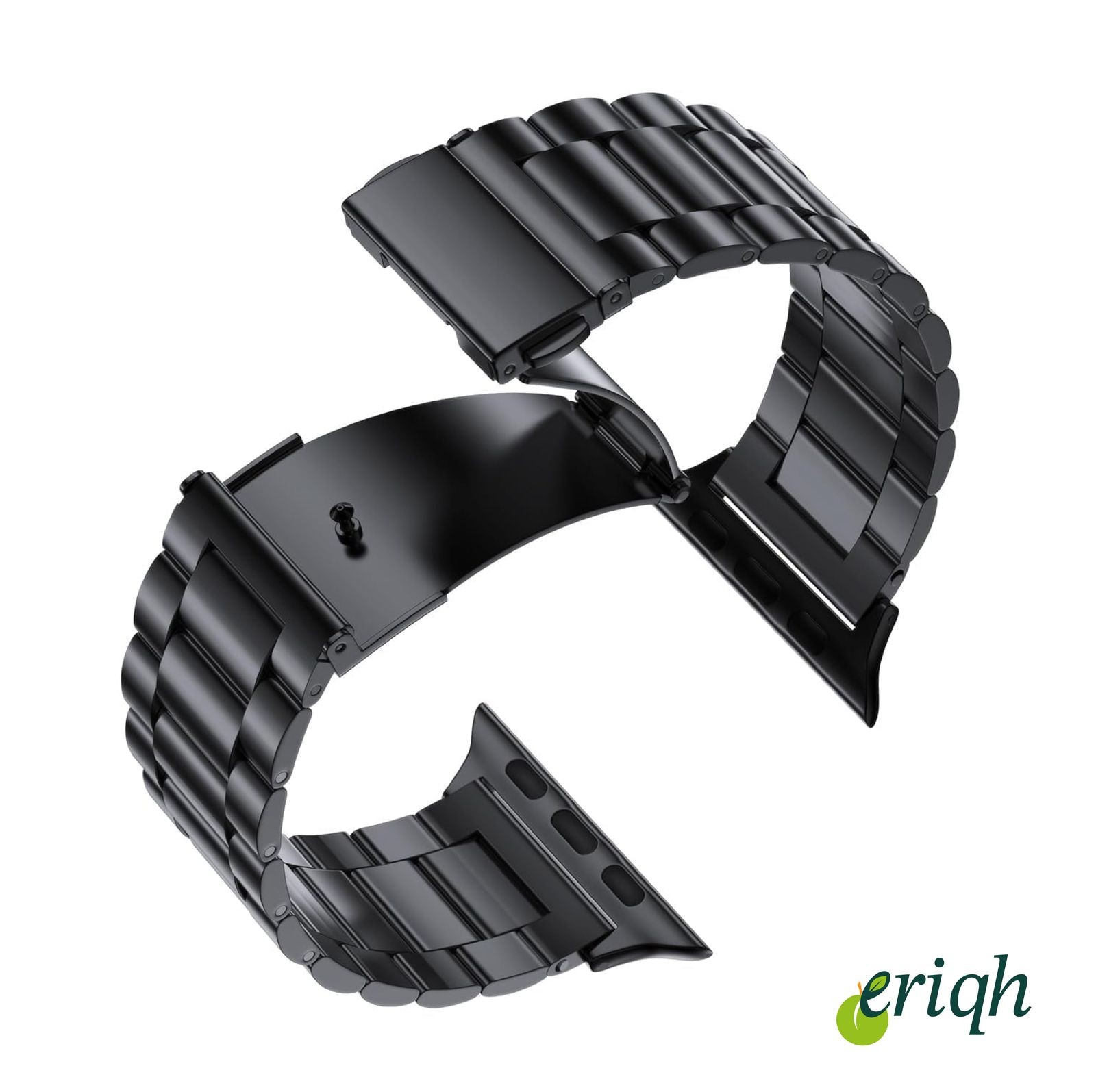 Apple Watch Uyumlu Kordon Seti 3'lü | Deri + Metal Hasır + Baklava Desen | 38mm 40mm 41mm (42mm 10.nesil)