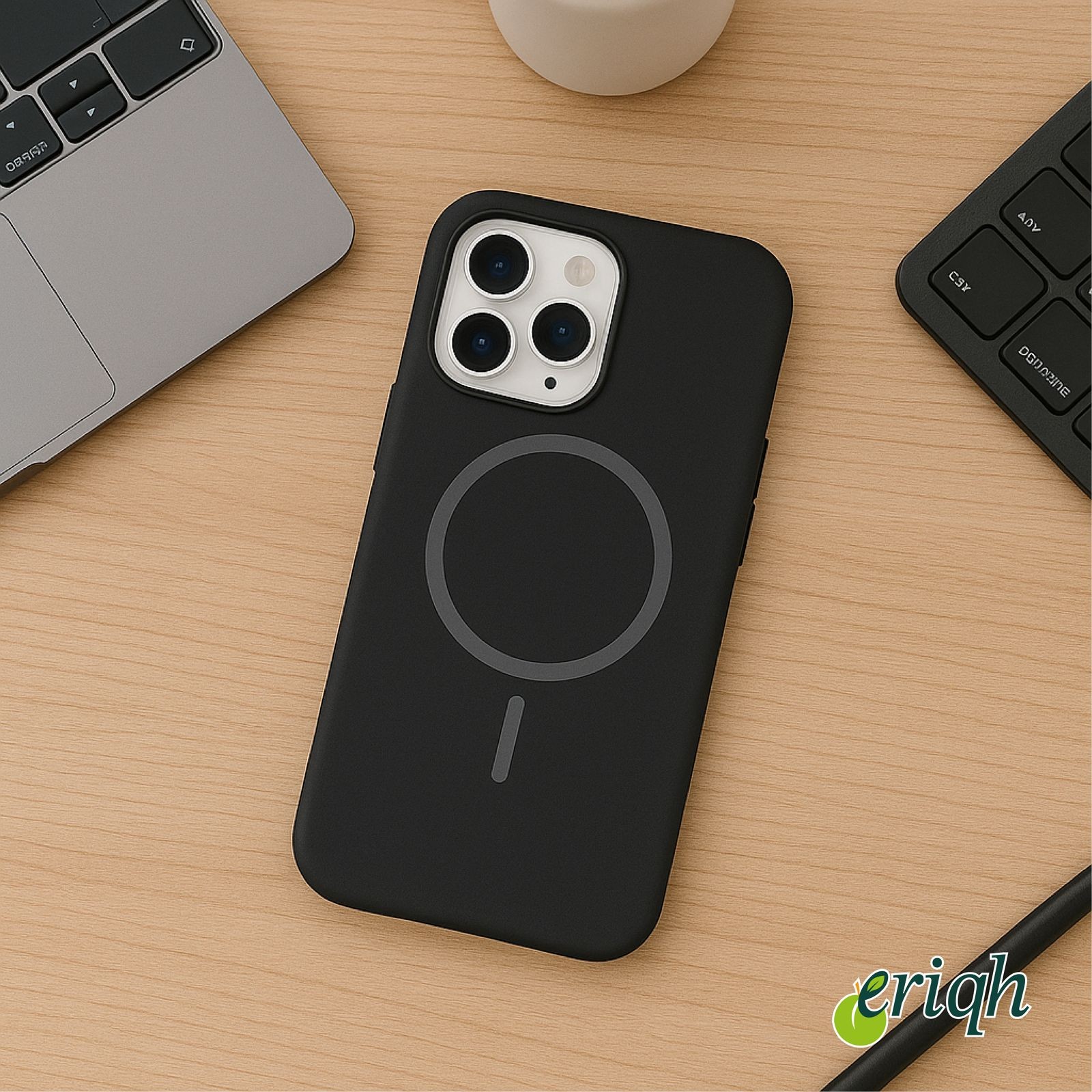 iPhone 11 Uyumlu MagSafe Destekli Lansman Silikon Kılıf – Mat, Şık ve Dayanıklı Koruma