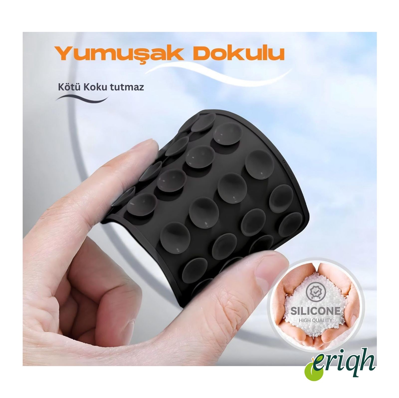 Telefonunuz İçin Pratik ve Güçlü Tutunma Silikon Vantuz