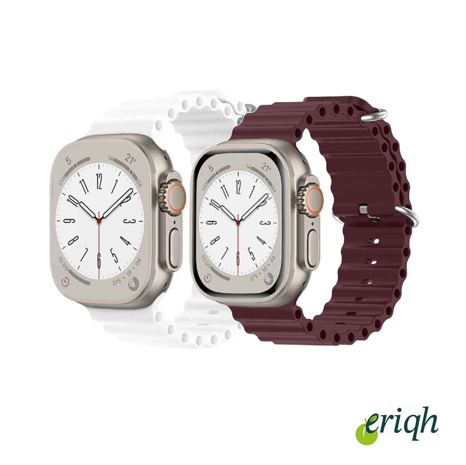 Watch Uyumlu 2li set 42mm 44mm 45mm 49mm 1/2/3/4/5/6/se/7/8/9/10/ultra Ocean Kordon