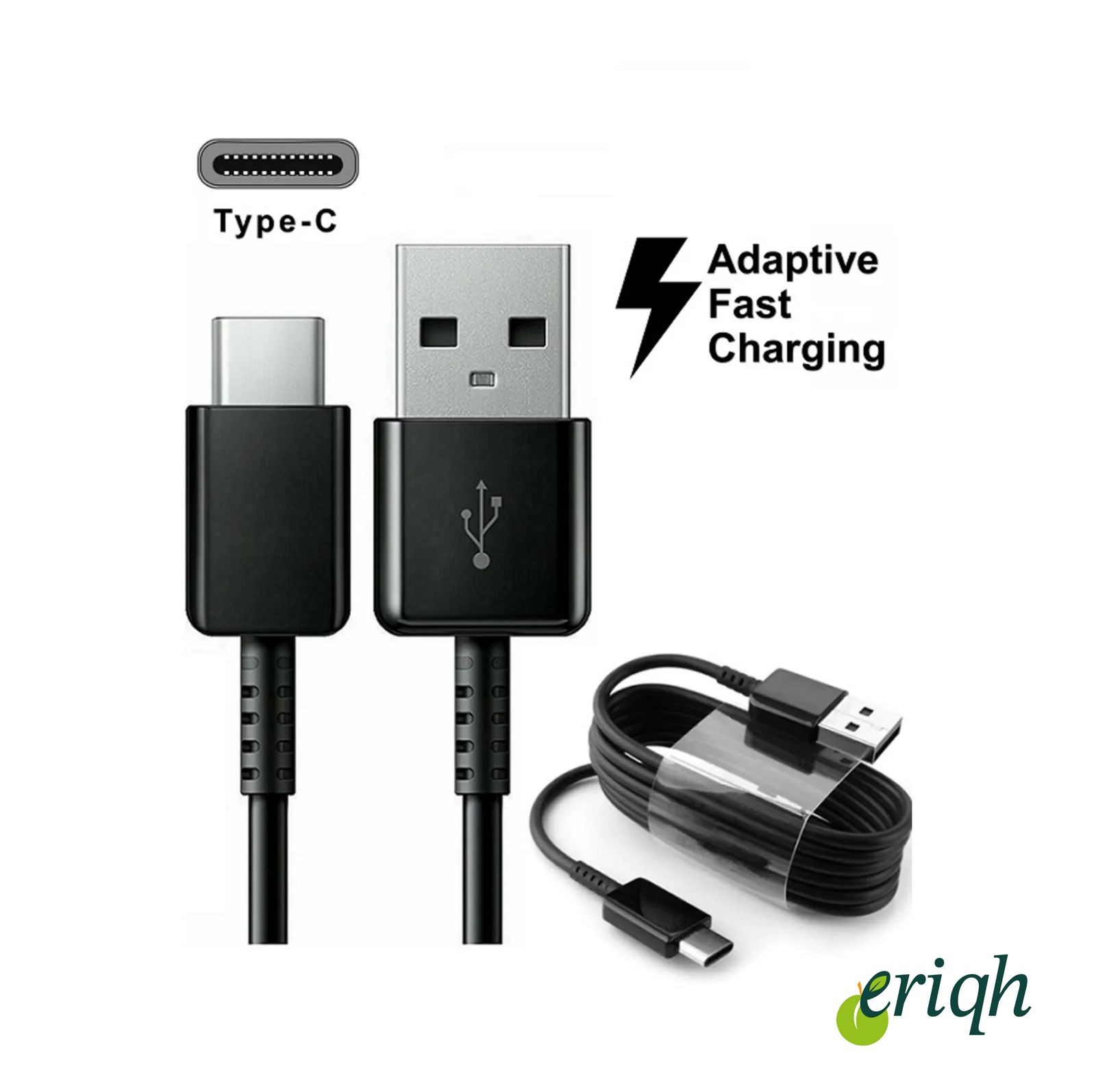 Samsung Uyumlu Hızlı Şarj Ve Data Kablosu (usb-Type-c) -s8-s9-a30-a50-a70