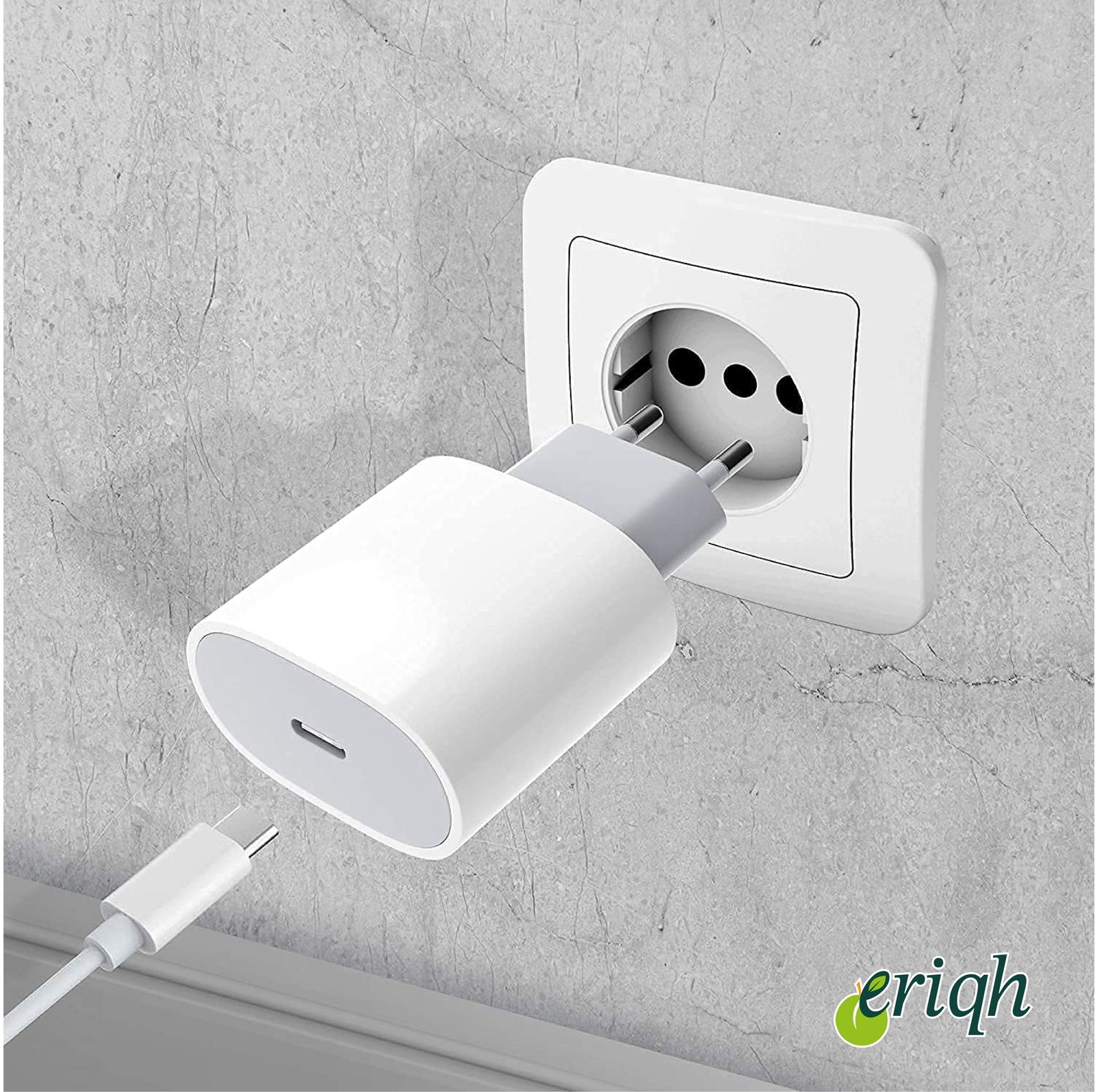 iPhone Uyumlu 20W Hızlı Şarj Seti | USB-C Adaptör + Lightning Kablo | PD Destekli | iPhone 8 ve Üzeri Uyumlu