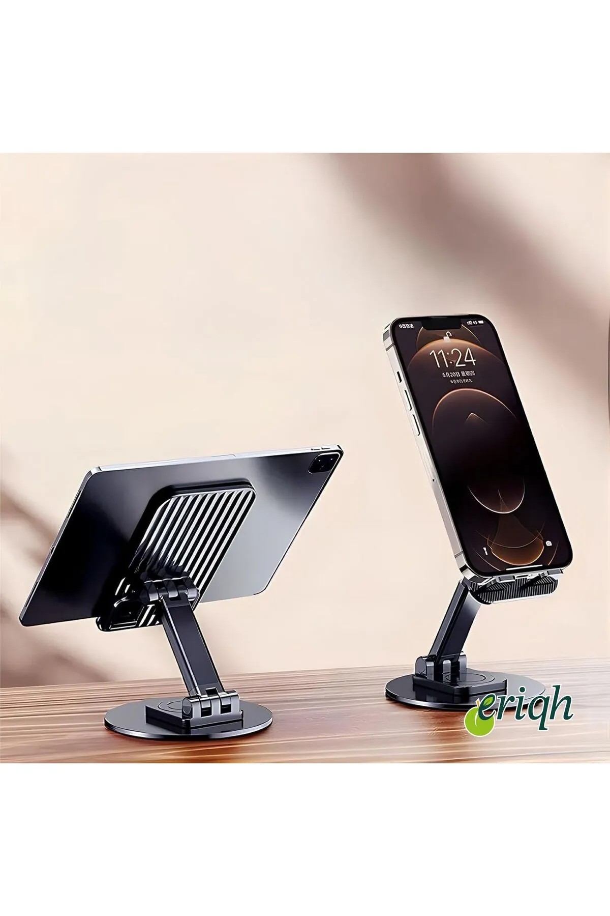 360° Dönebilen Telefon Tutucu Katlanabilir Alüminyum Telefon Standı