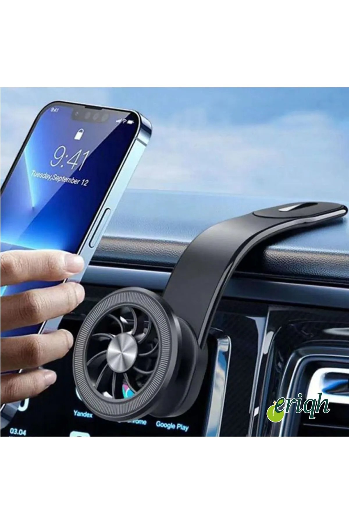 MagSafe ile Uyumlu bükülen Alüminyum Araç içi Telefon Tutucu iPhone 11 pro max ve üzeri uyumlu