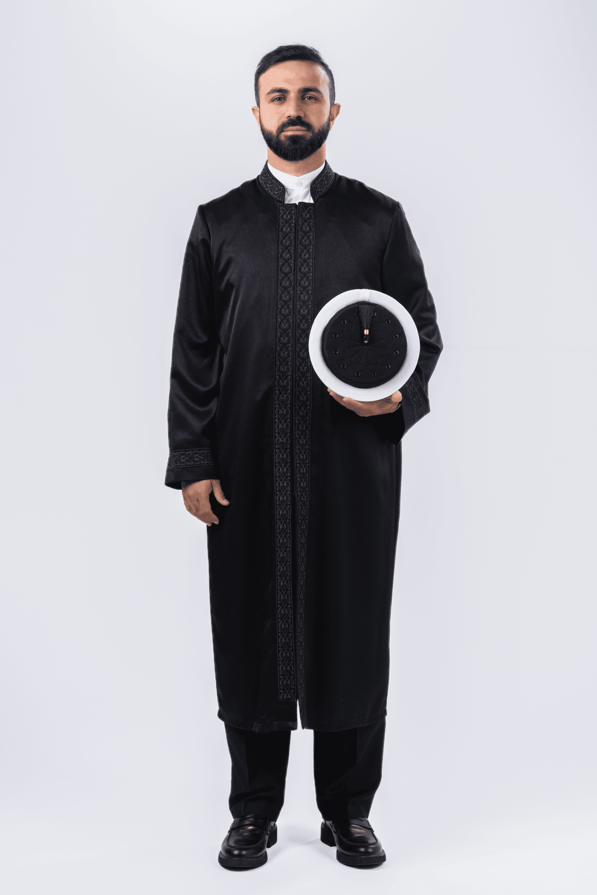 Siyah Abraham İmam Cübbesi