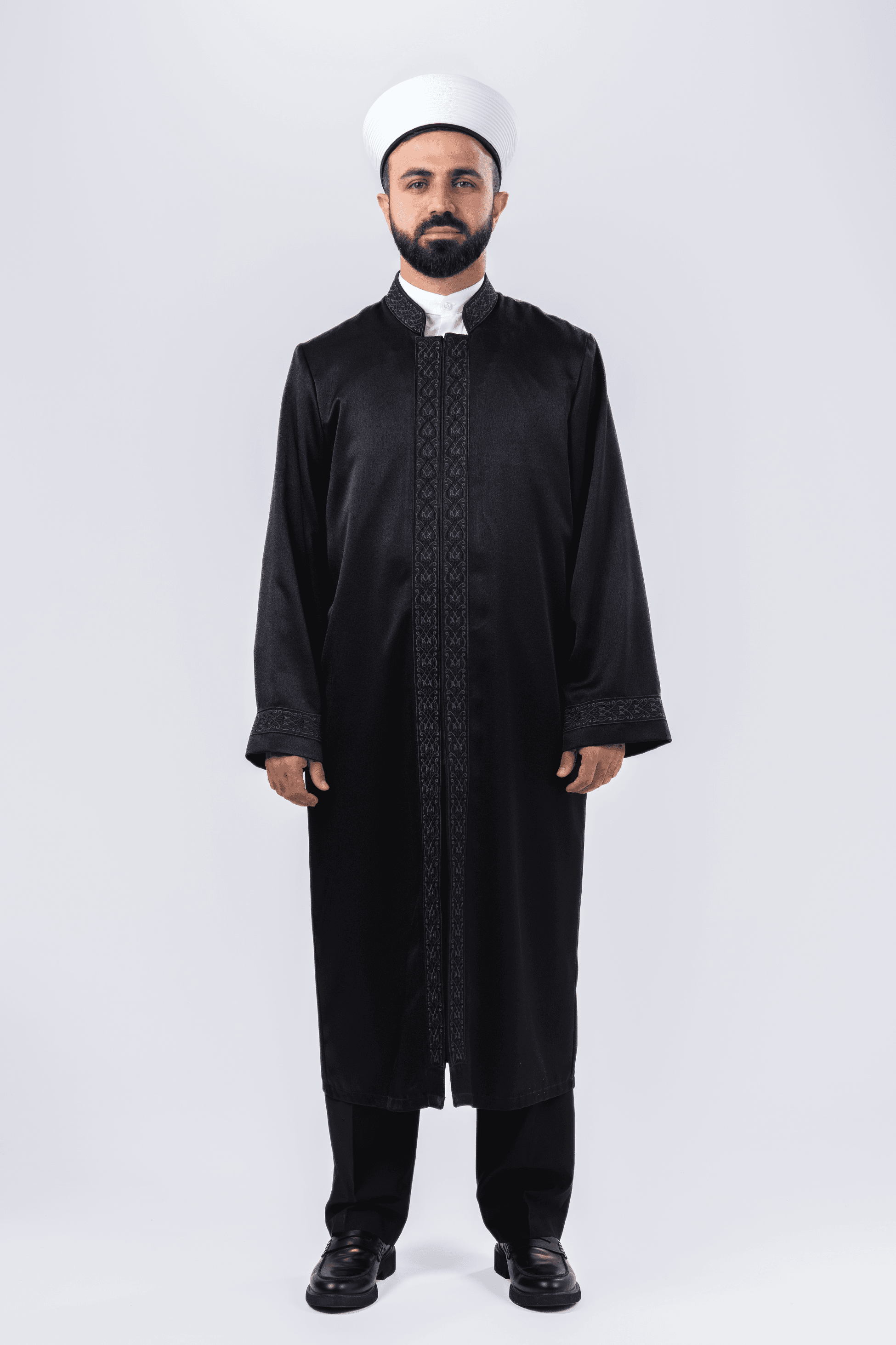 Siyah Abraham İmam Cübbesi