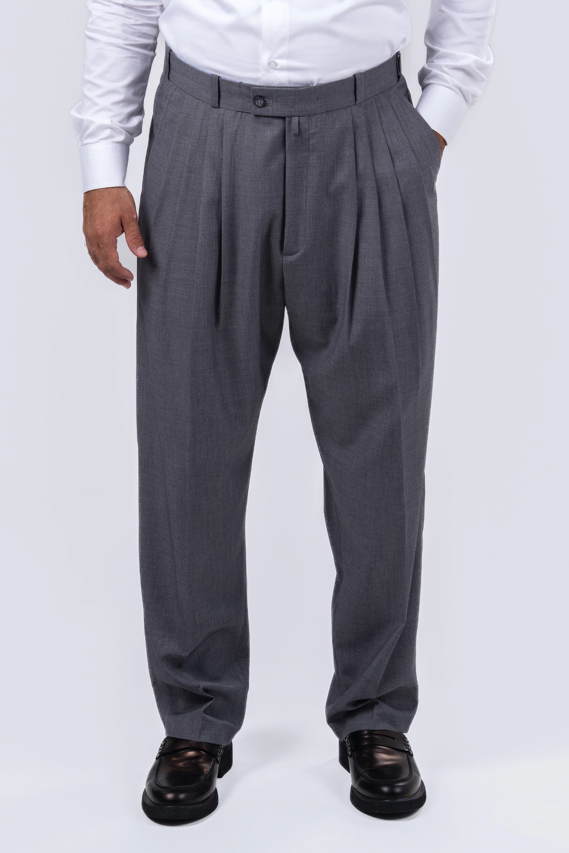 Füme 4 Pileli Şalvar