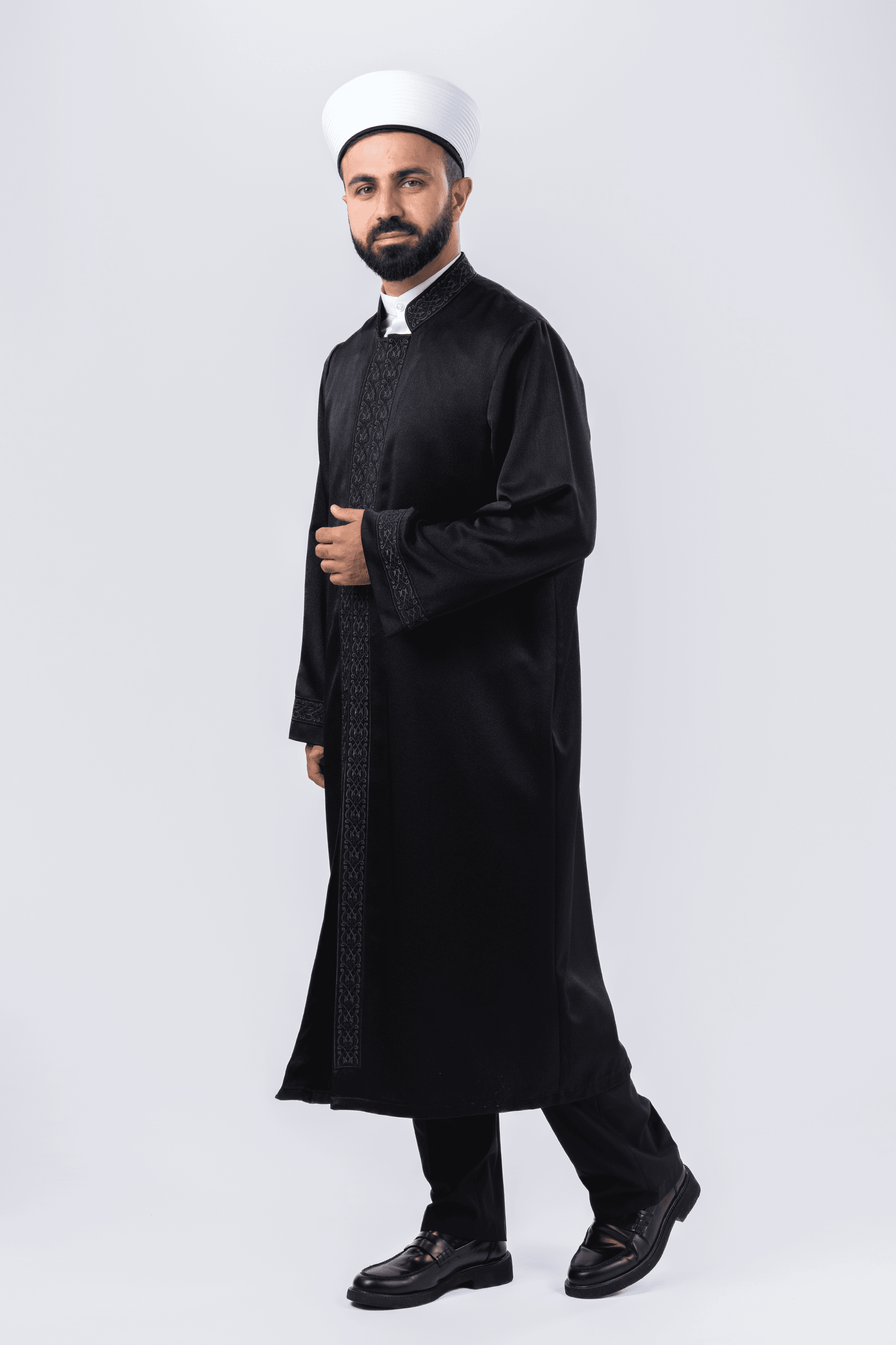 Siyah Abraham İmam Cübbesi