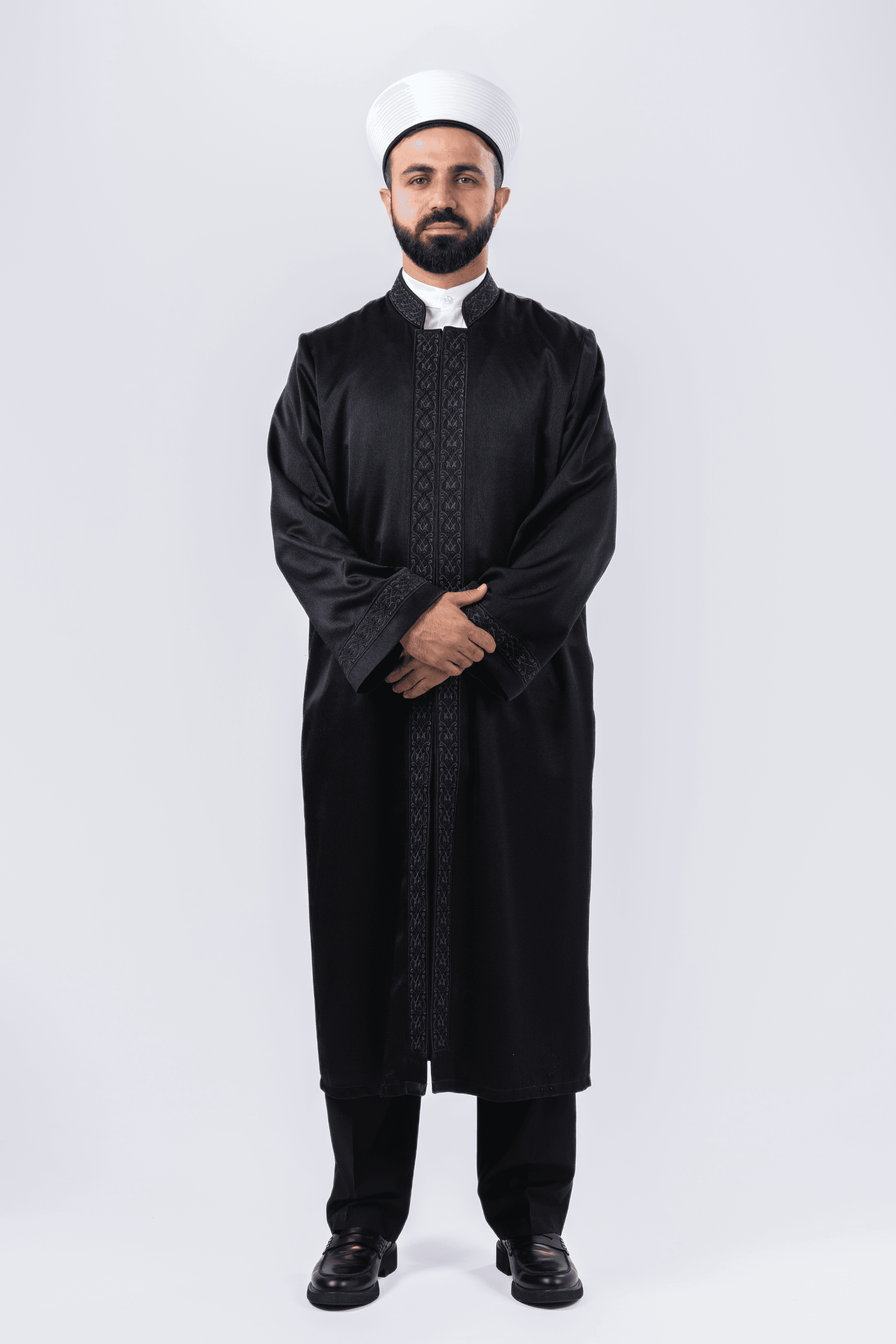 Siyah Abraham İmam Cübbesi
