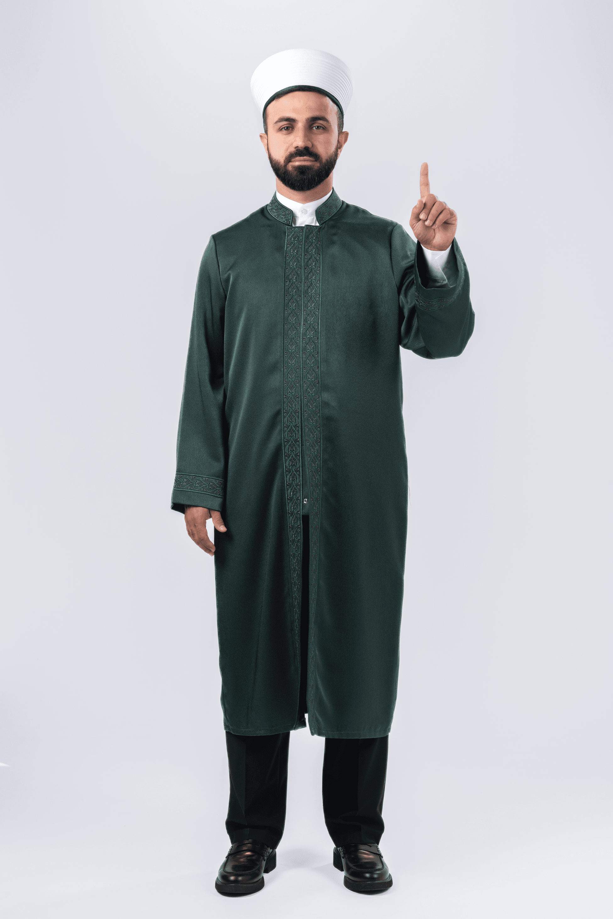 Yeşil Abraham İmam Cübbesi