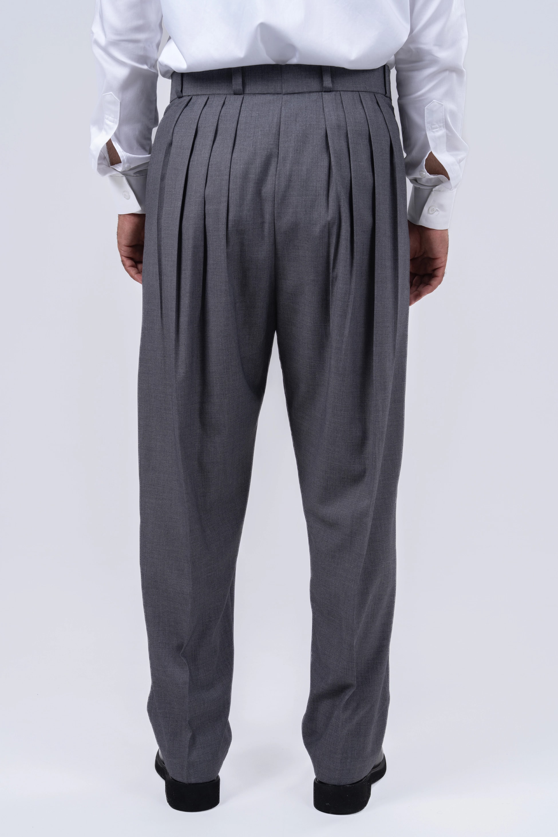 Füme 4 Pileli Şalvar