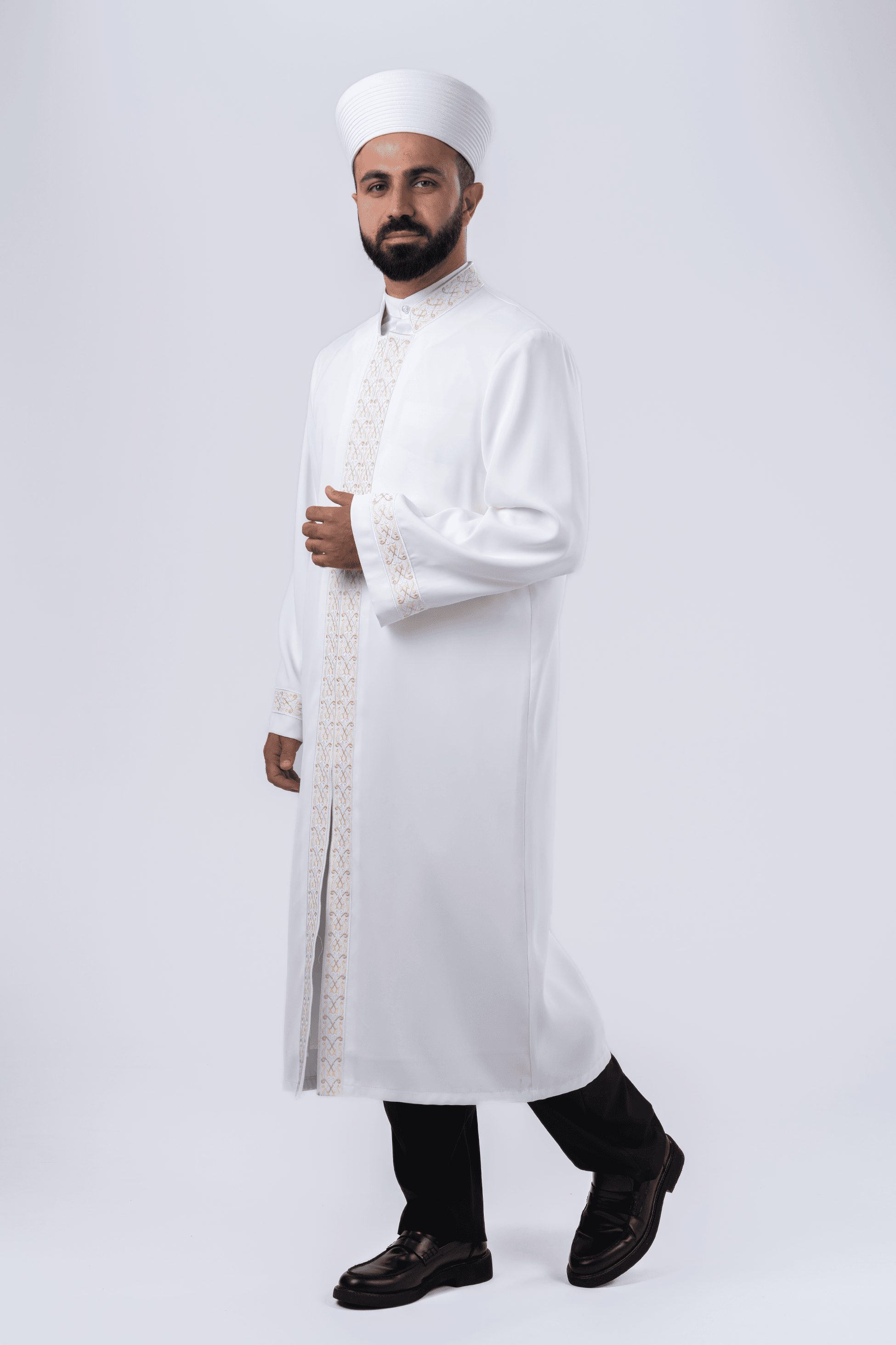 Beyaz TOD İmam Cübbesi
