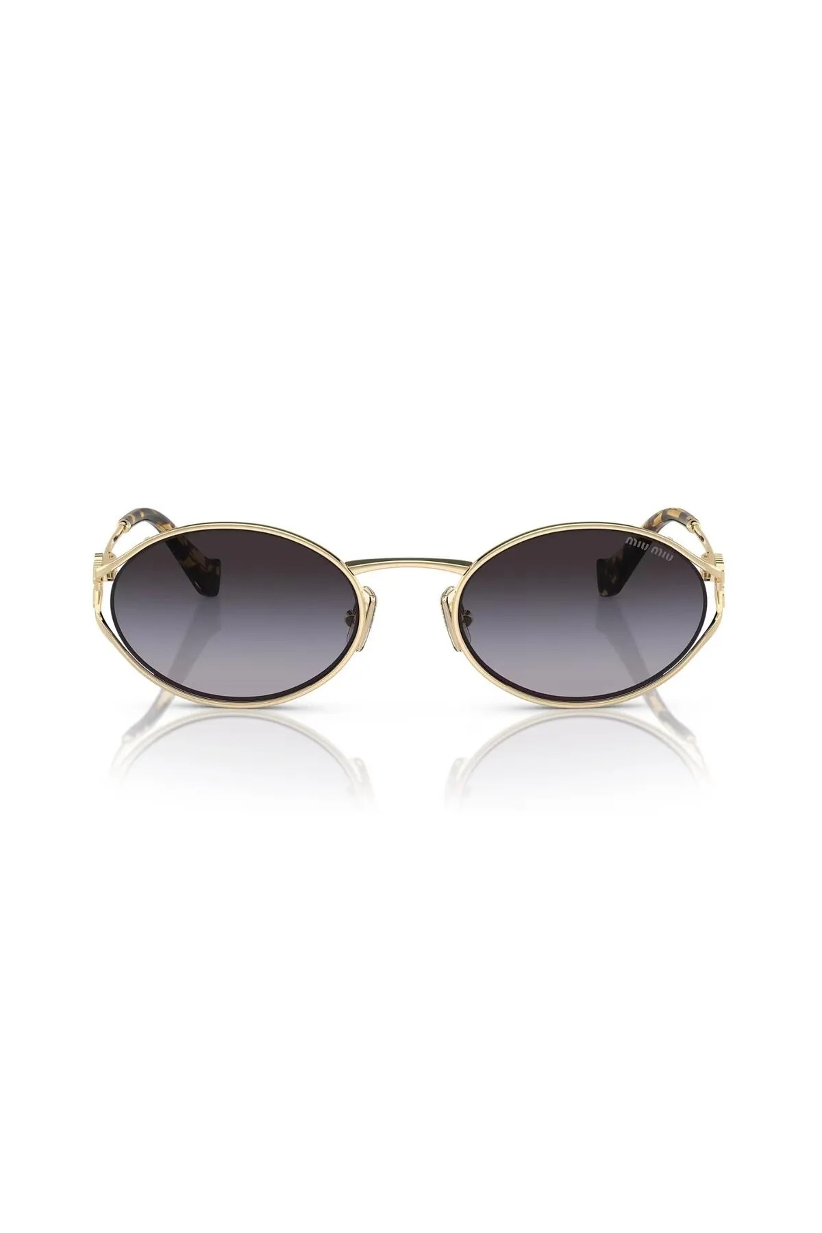 52ys Zvn5d1 54 Kadın Oval Gold Metal Güneş Gözlüğü