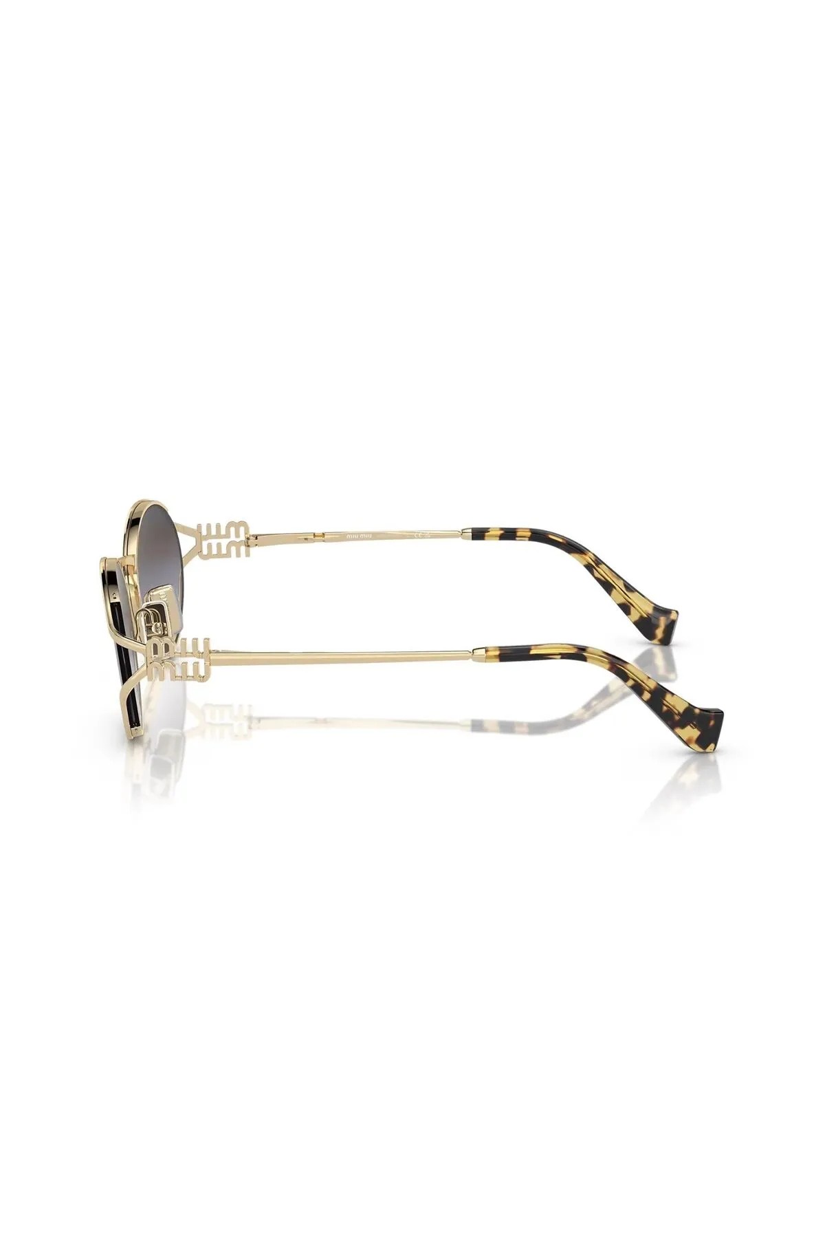 52ys Zvn5d1 54 Kadın Oval Gold Metal Güneş Gözlüğü