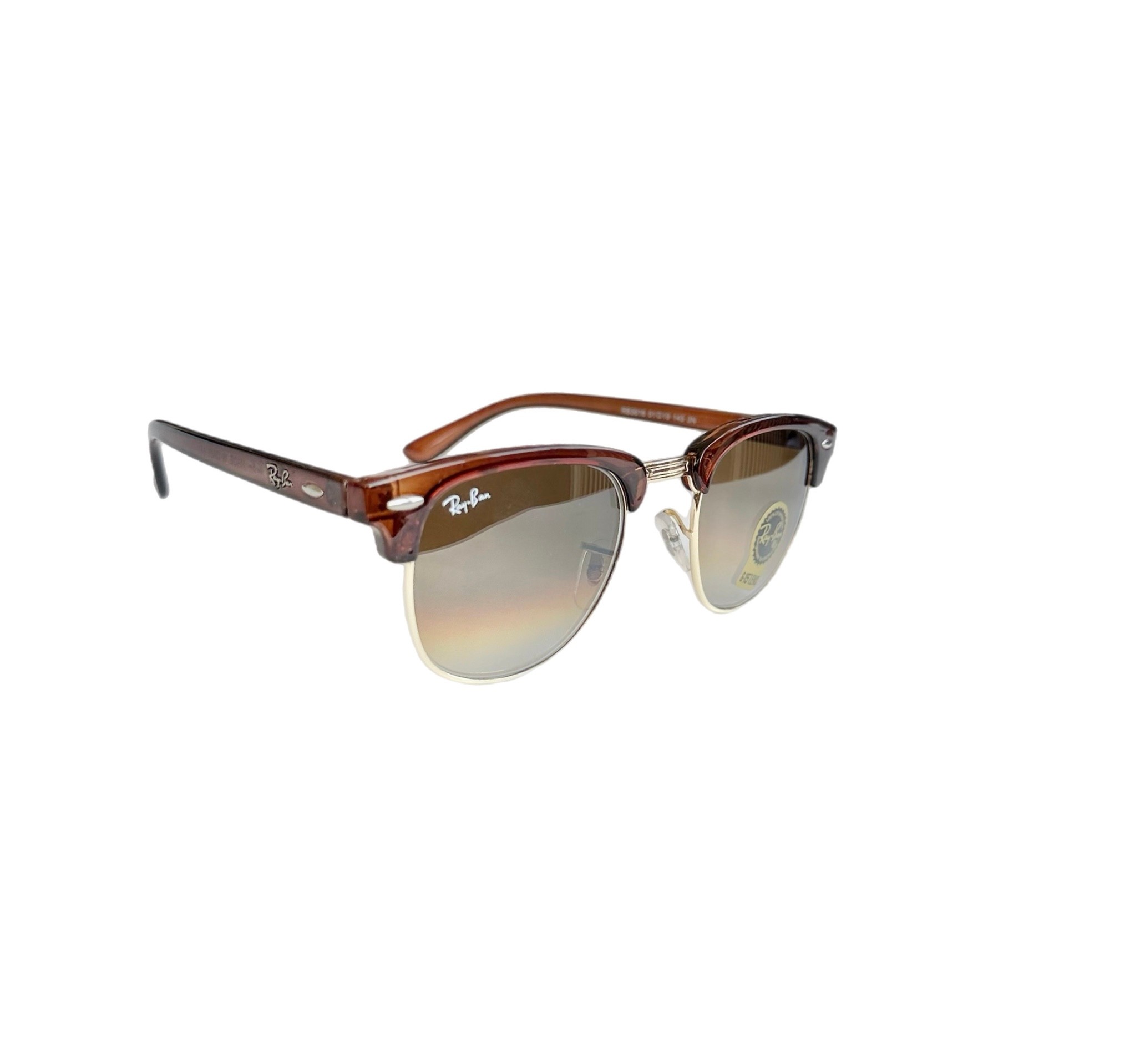 Ray-Ban Clubmaster Classic Kahve 49 ekartman Unisex Güneş Gözlüğü