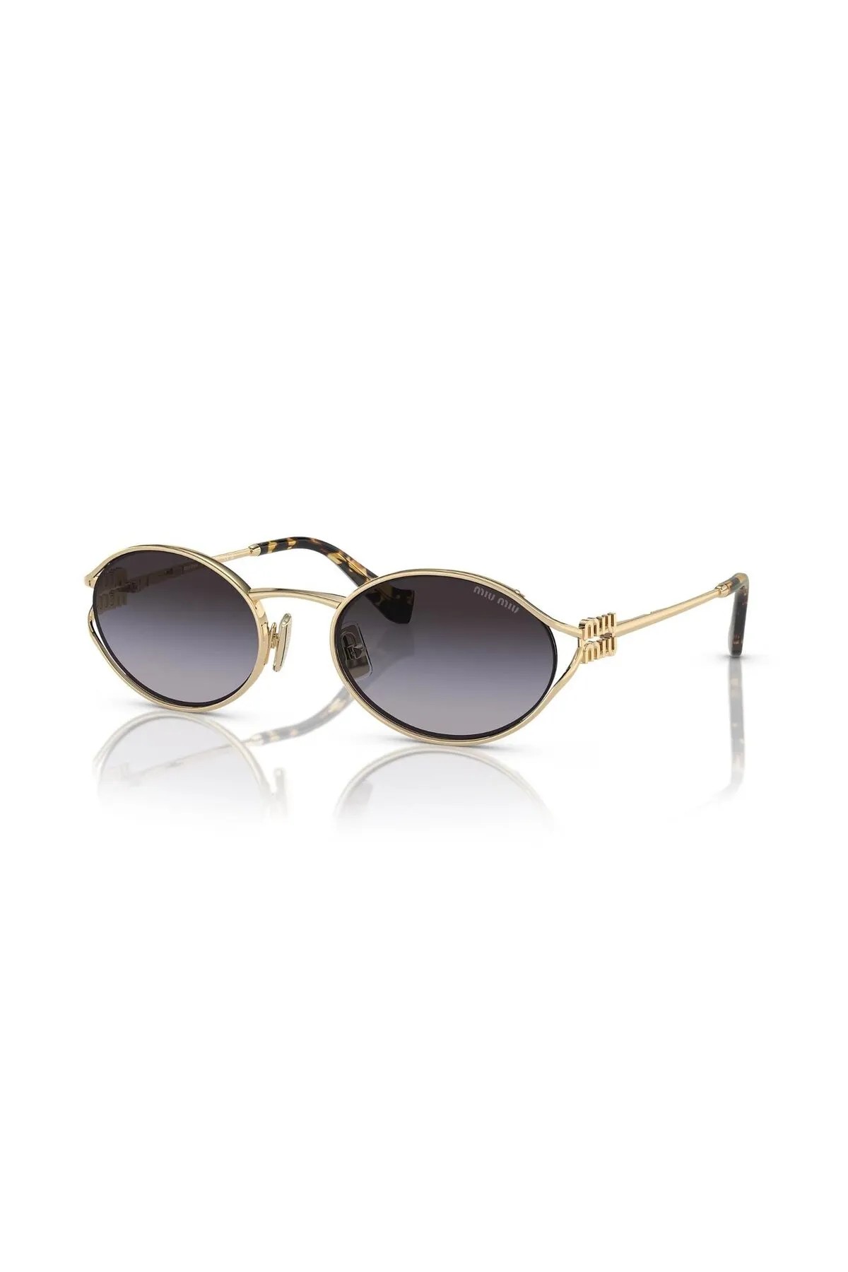 52ys Zvn5d1 54 Kadın Oval Gold Metal Güneş Gözlüğü