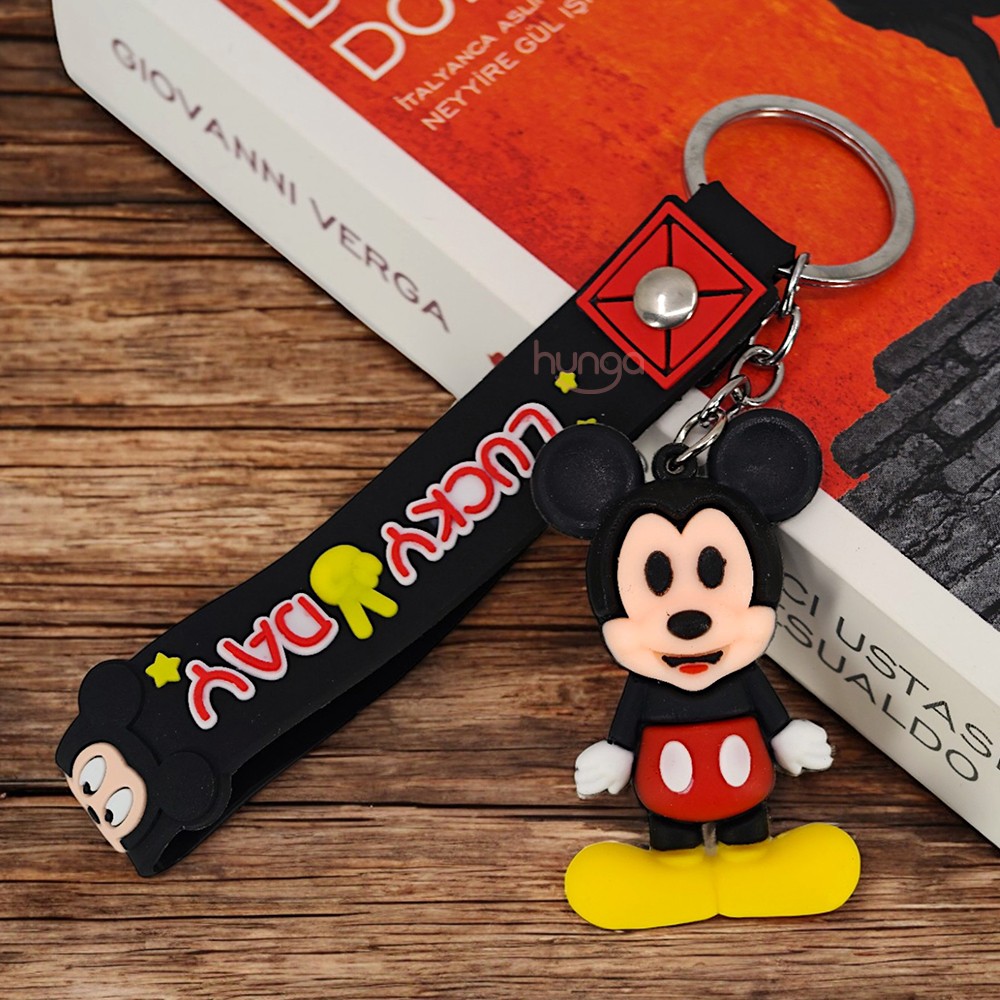 Mickey Mouse Silikon Anahtarlık