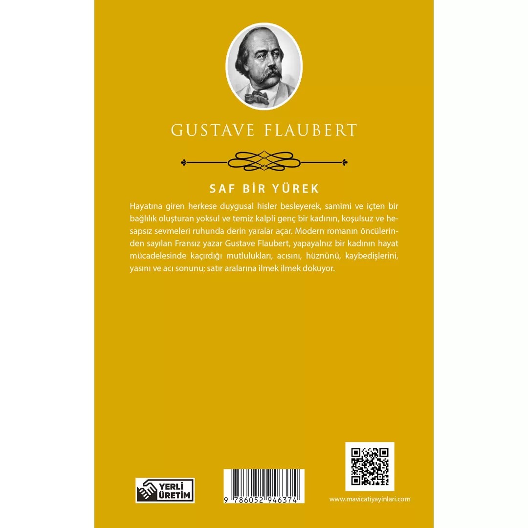 Saf Bir Yürek - Gustave Flaubert