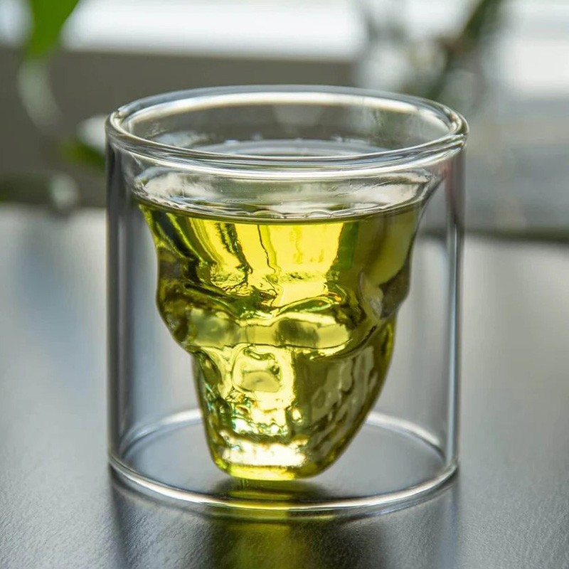 Cam Kafatası Shot Bardağı