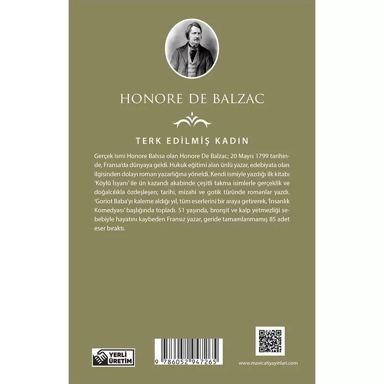 Terk Edilmiş Kadın - Honore De Balzac