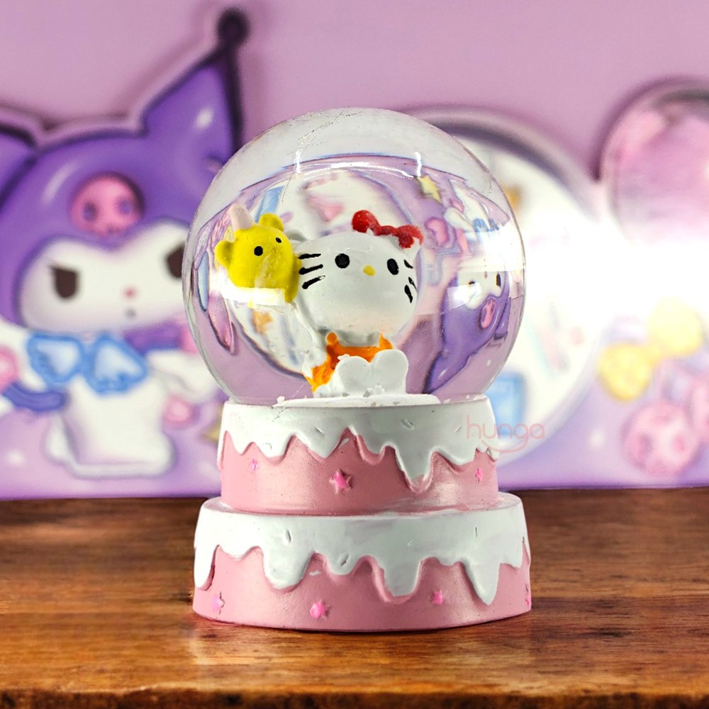 Sanrio Hello Kitty Işıklı Kar Küresi