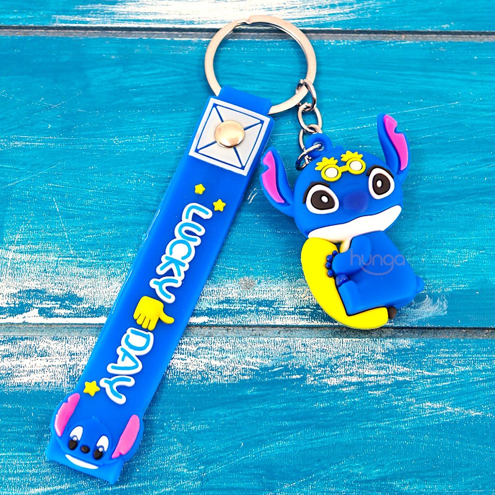 Stitch Moda Silikon Anahtarlık