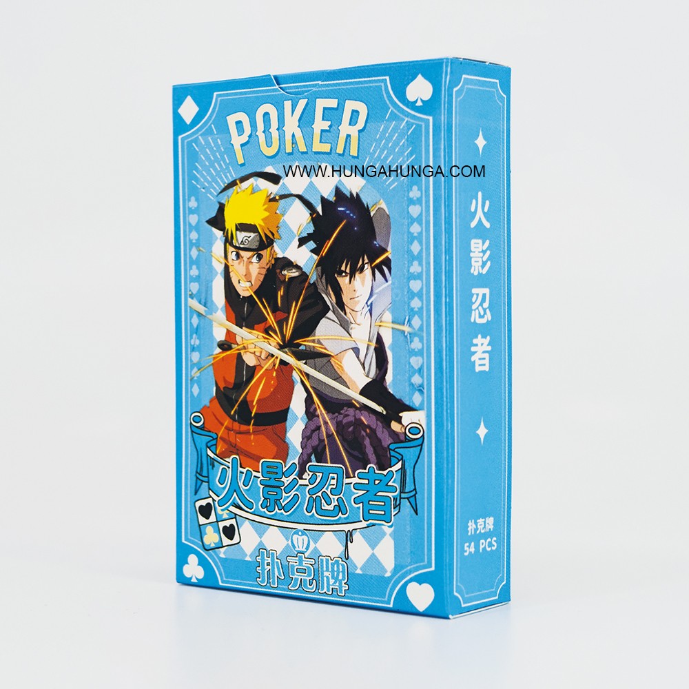 Naruto Anime İskambil Poker Kartı
