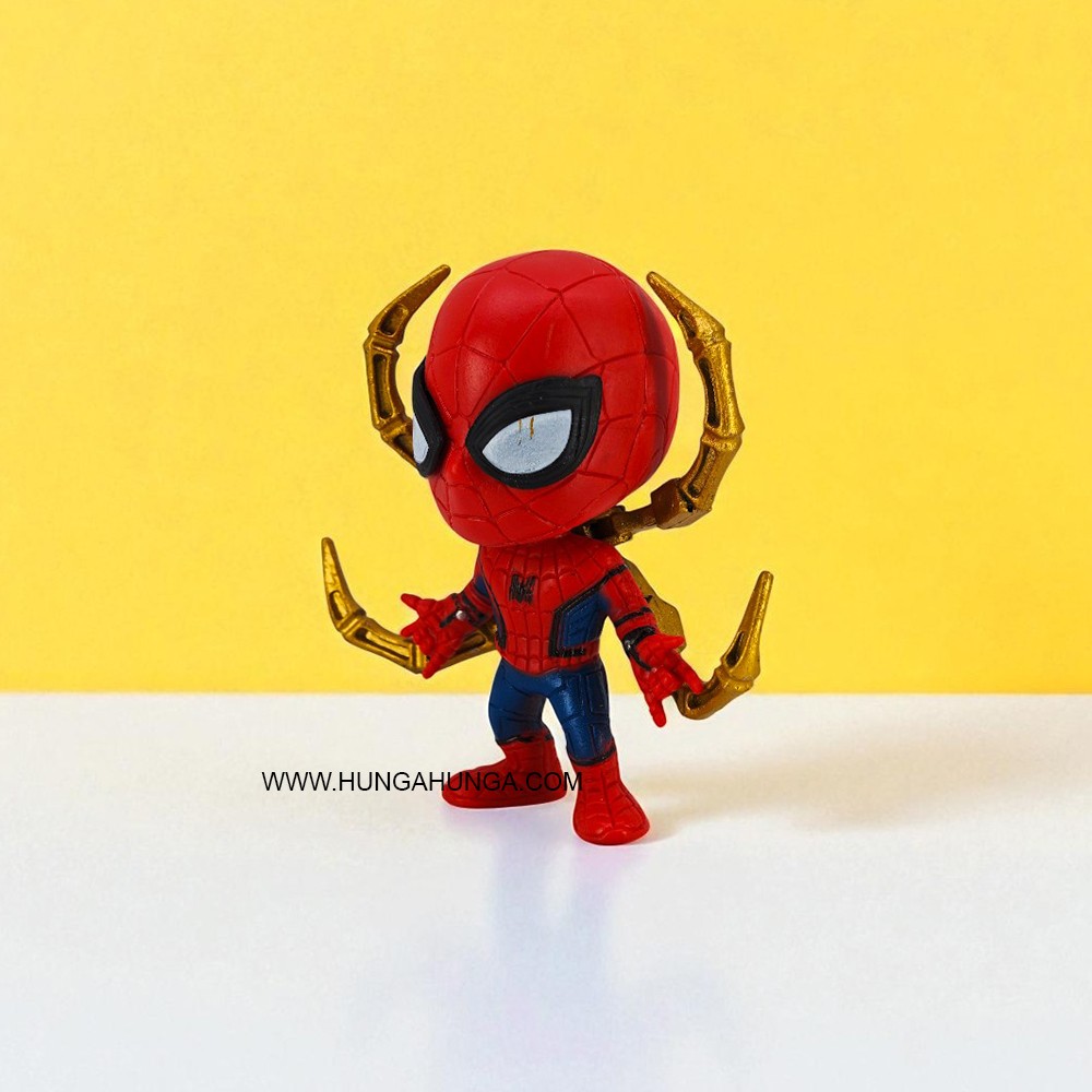 Ahtapot Kollu Spiderman Chibi Figür