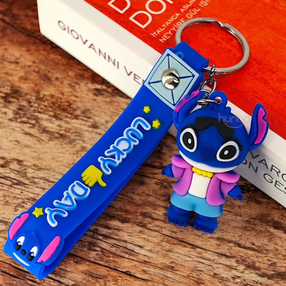 Lilo & Stitch Silikon Anahtarlık