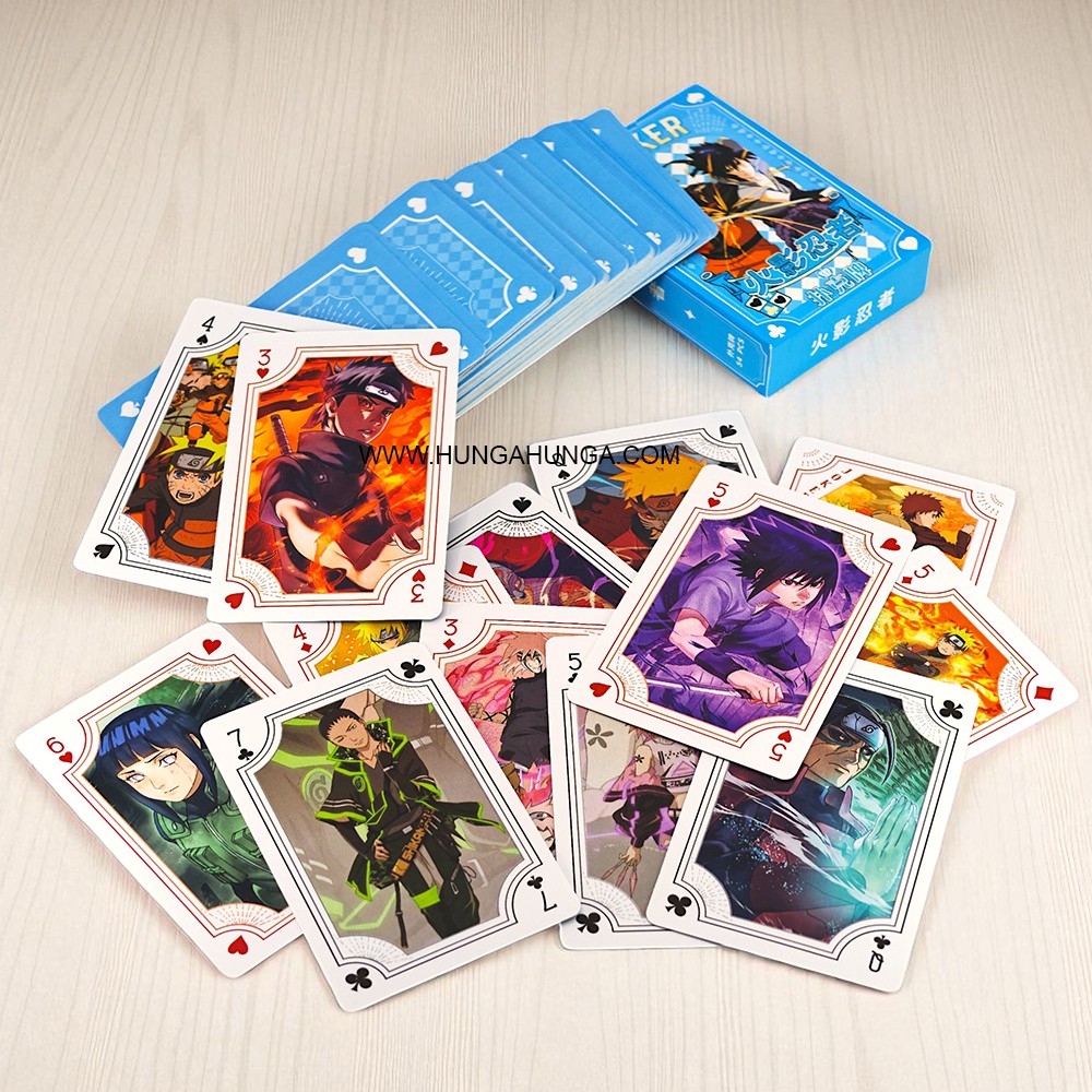 Naruto Anime İskambil Poker Kartı