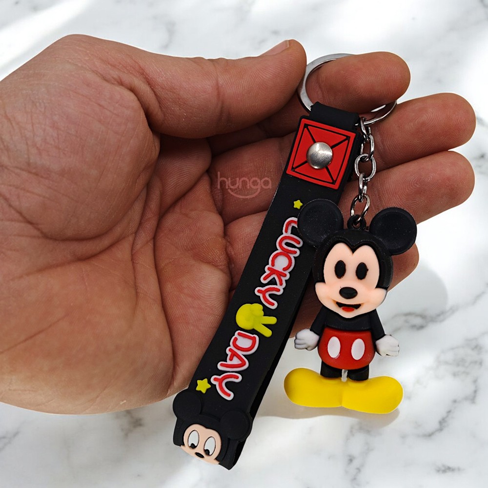 Mickey Mouse Silikon Anahtarlık